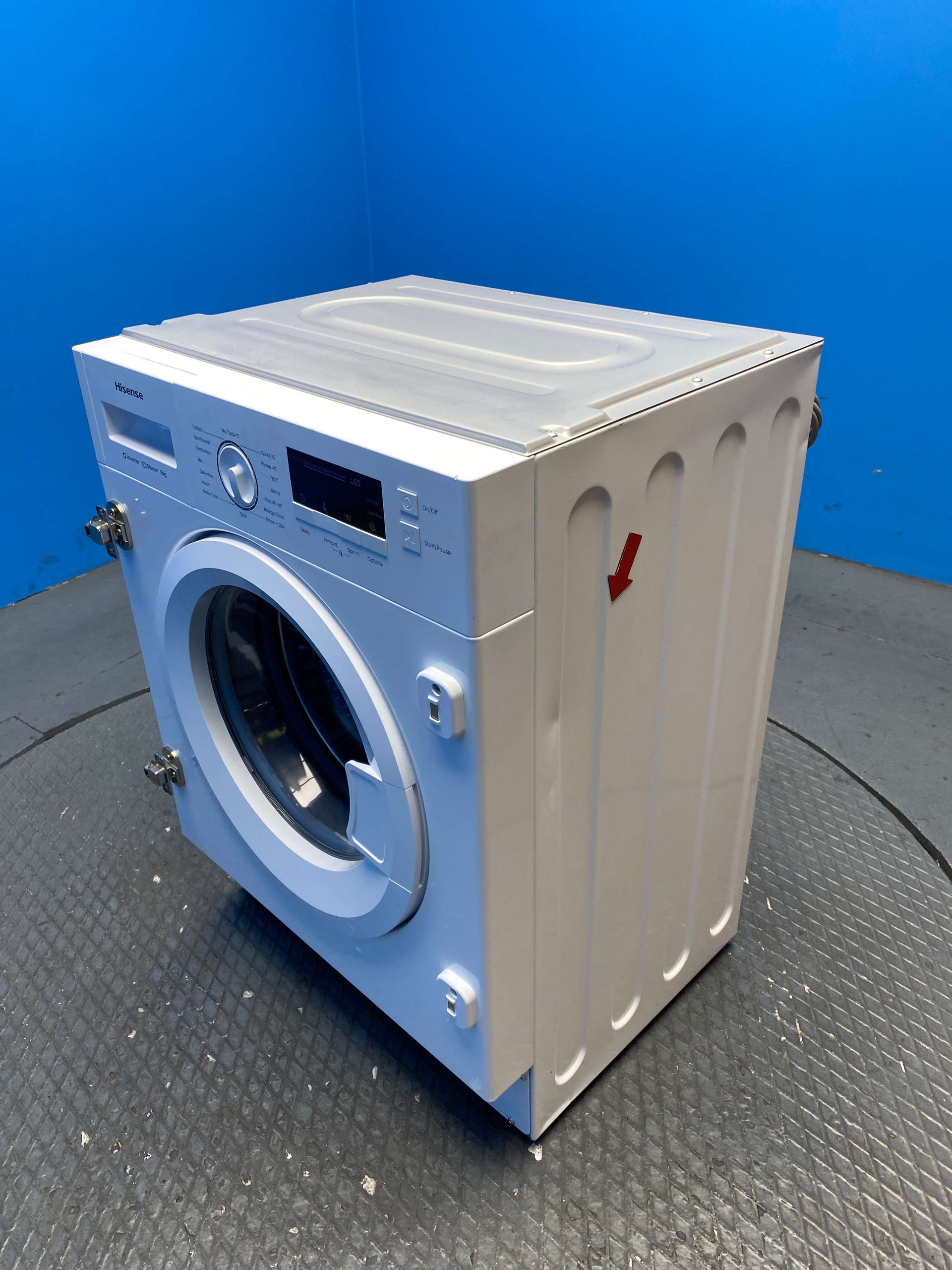 Hisense WF3M841BWI 8kg 1400rpm Built-in Washing Machine with Quick Wash
