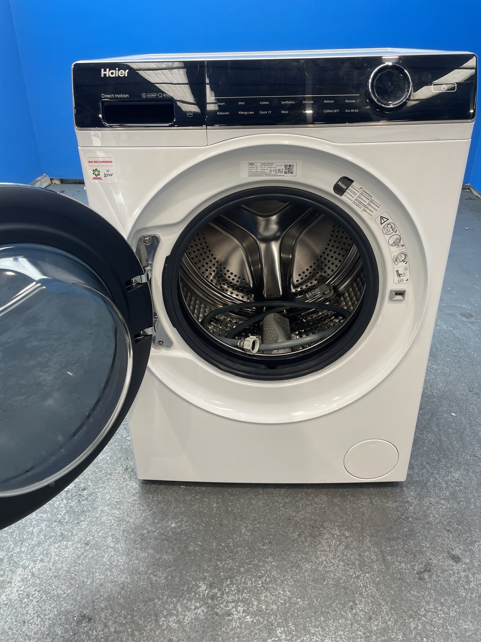 #GRC-157-258 - Haier HW100-BD14979U1 Series 7 Plus 10kg 1400 Spin Washing Machine