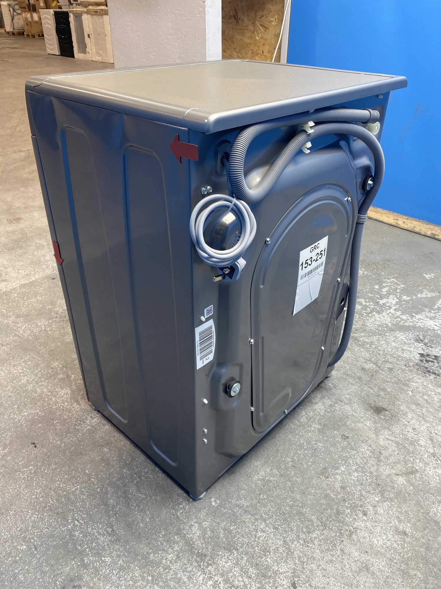 #GRC-153-251 - Hoover H3WPS496TMRR6 9kg 1400 Spin Washing Machine