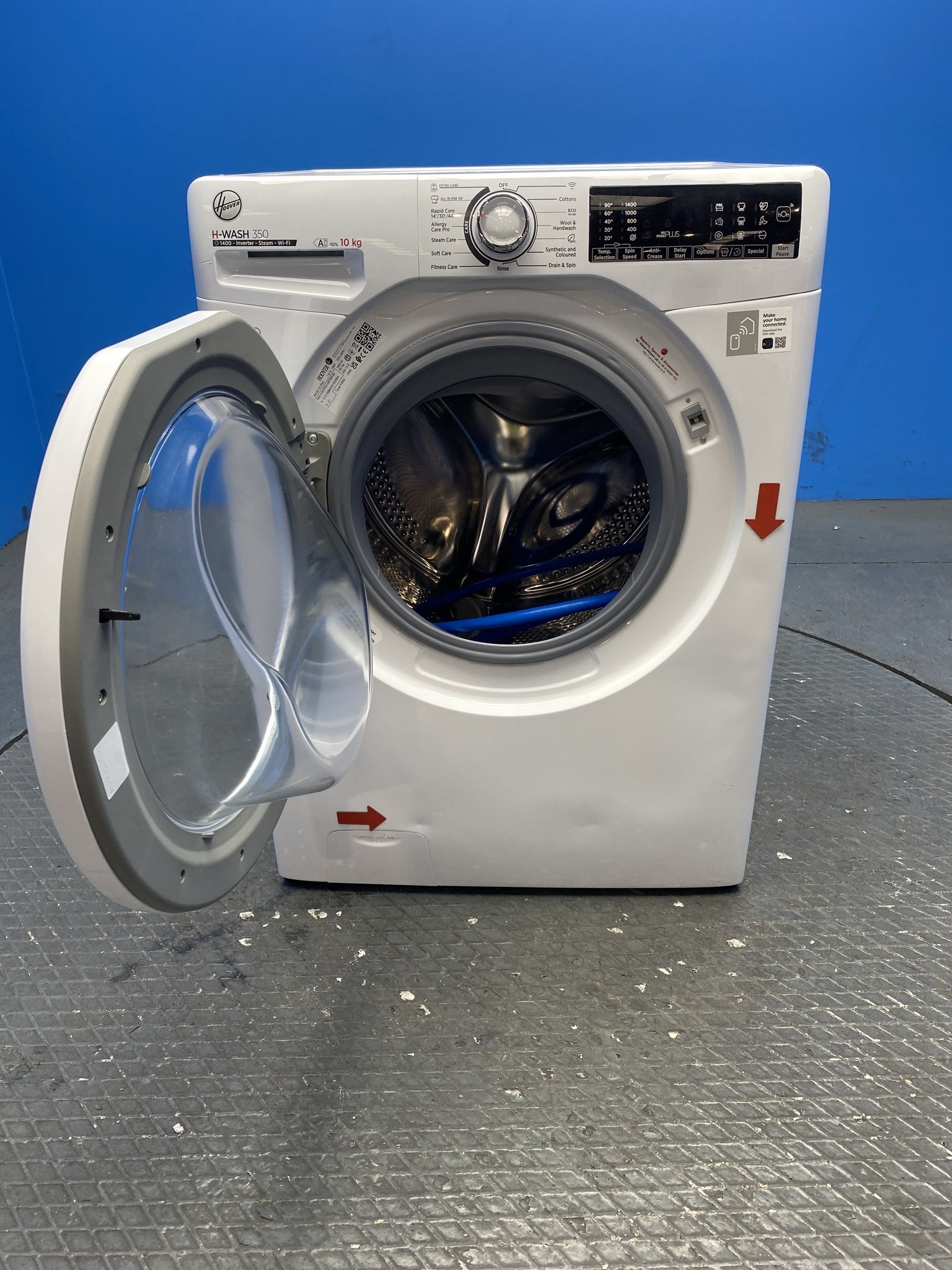 Hoover H3WPS4106TM6 10kg 1400 Spin Washing Machine