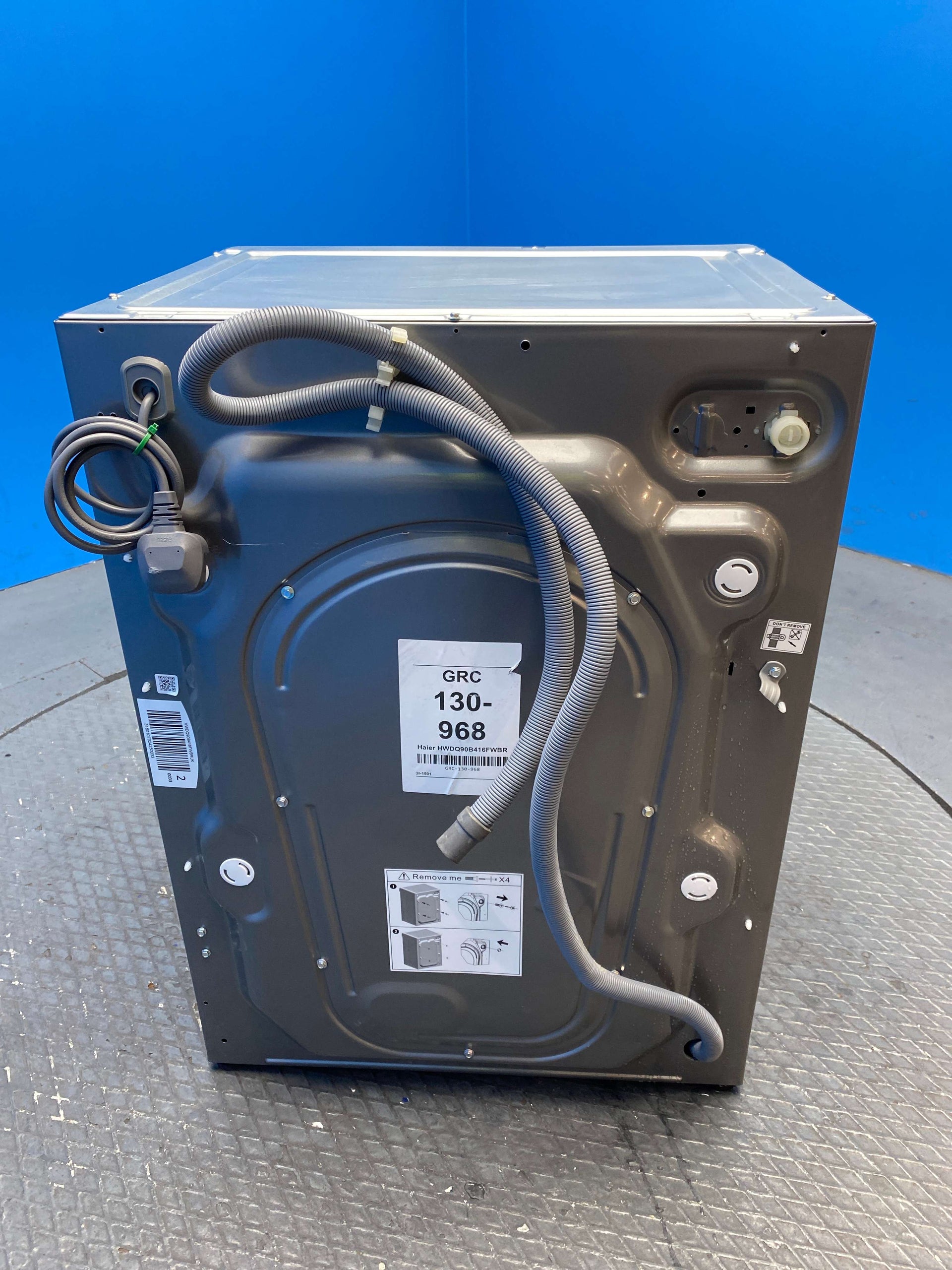 Haier Series 4 HWDQ90B416FWBR 9kg/5kg 1600rpm Integrated Washer Dryer