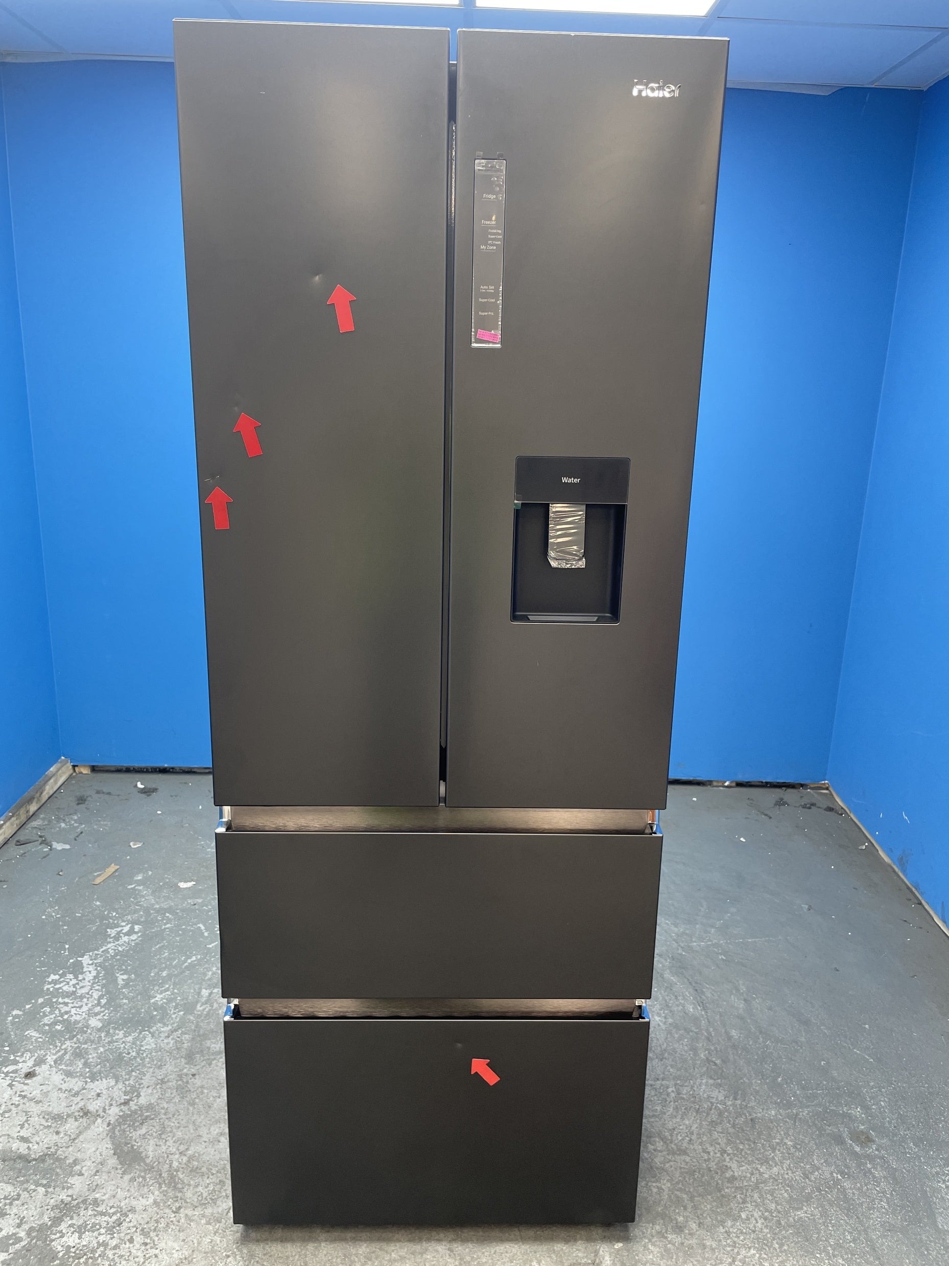 #GRC-157-919 - Haier HFR5719EWPB French Door 70 Series 5 Multi-Door Fridge Freezer