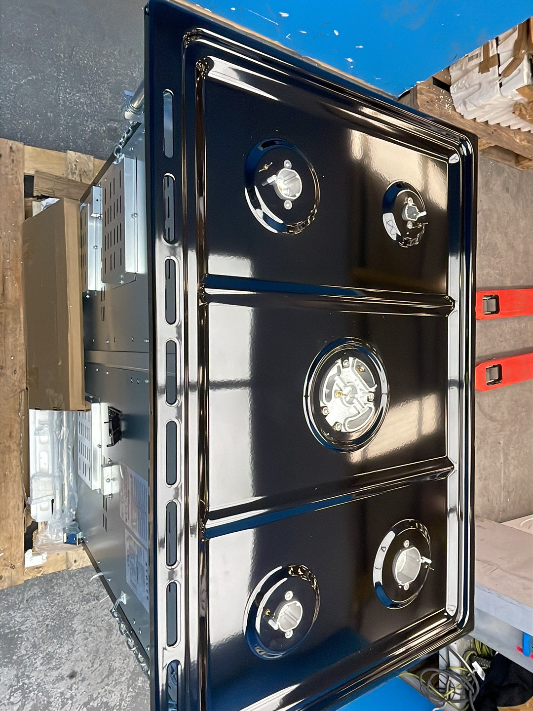 #GRC-164-329 - Stoves Richmond Deluxe 90DF Dual Fuel Range Cooker – 174L Capacity, 5 Burners, AirFry, SteamCleanse