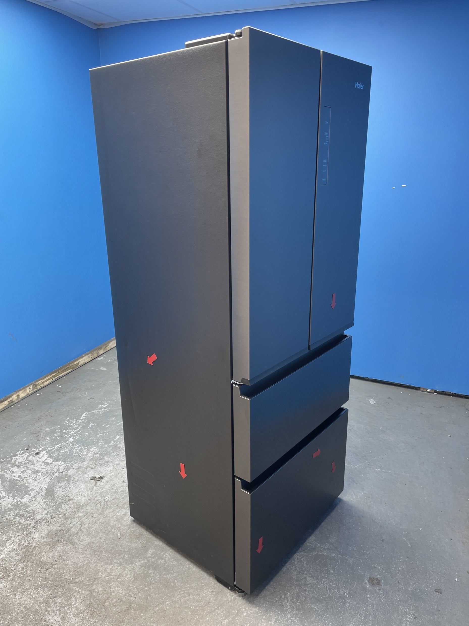 #GRC-153-572 - Haier HFR3718ENMD 70cm 60/40 Total No Frost Fridge Freezer