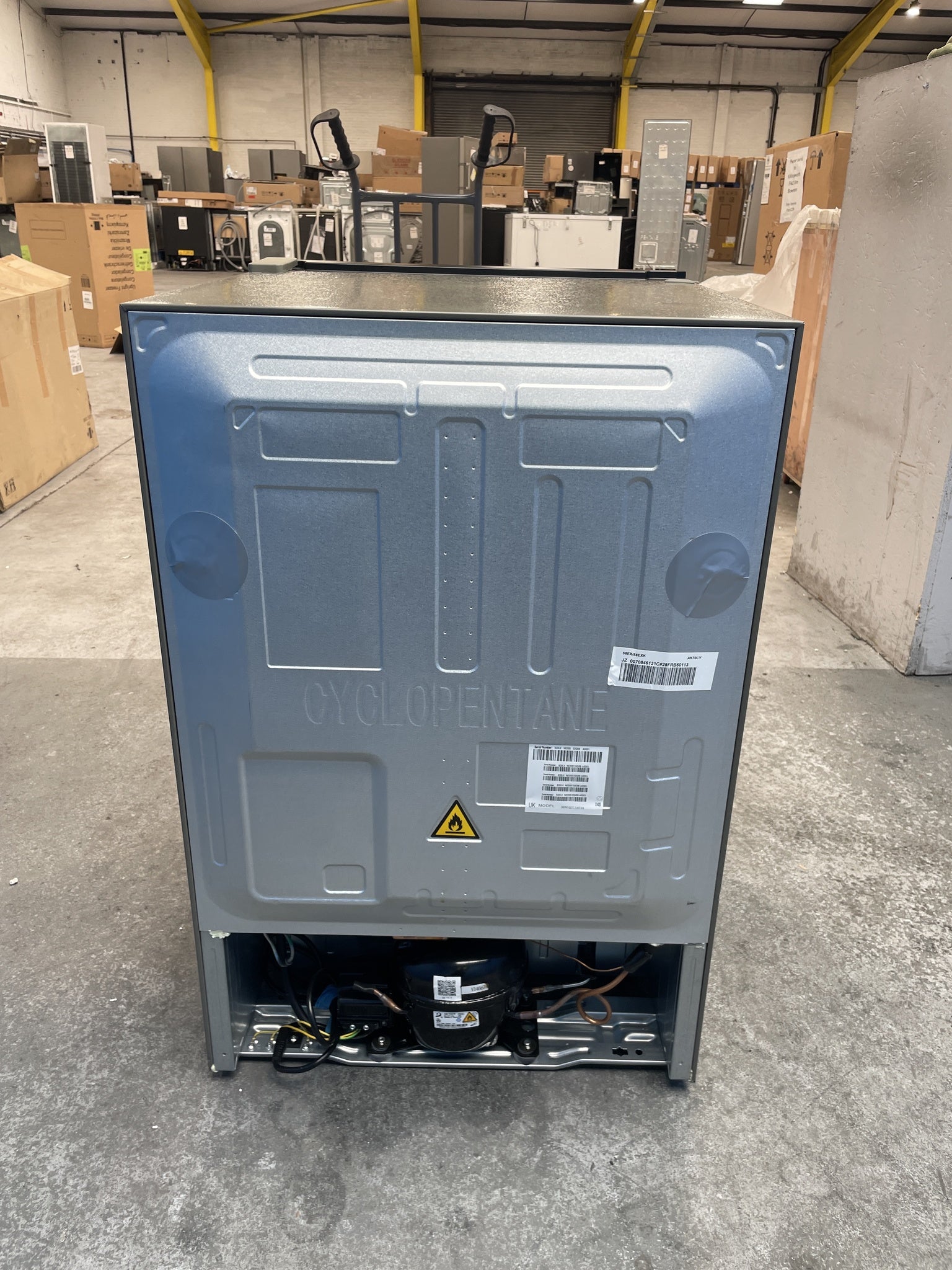 #GRC-158-395 - Hoover HONUQ2L58EXK H-FREEZE 300 Under Counter Freezer