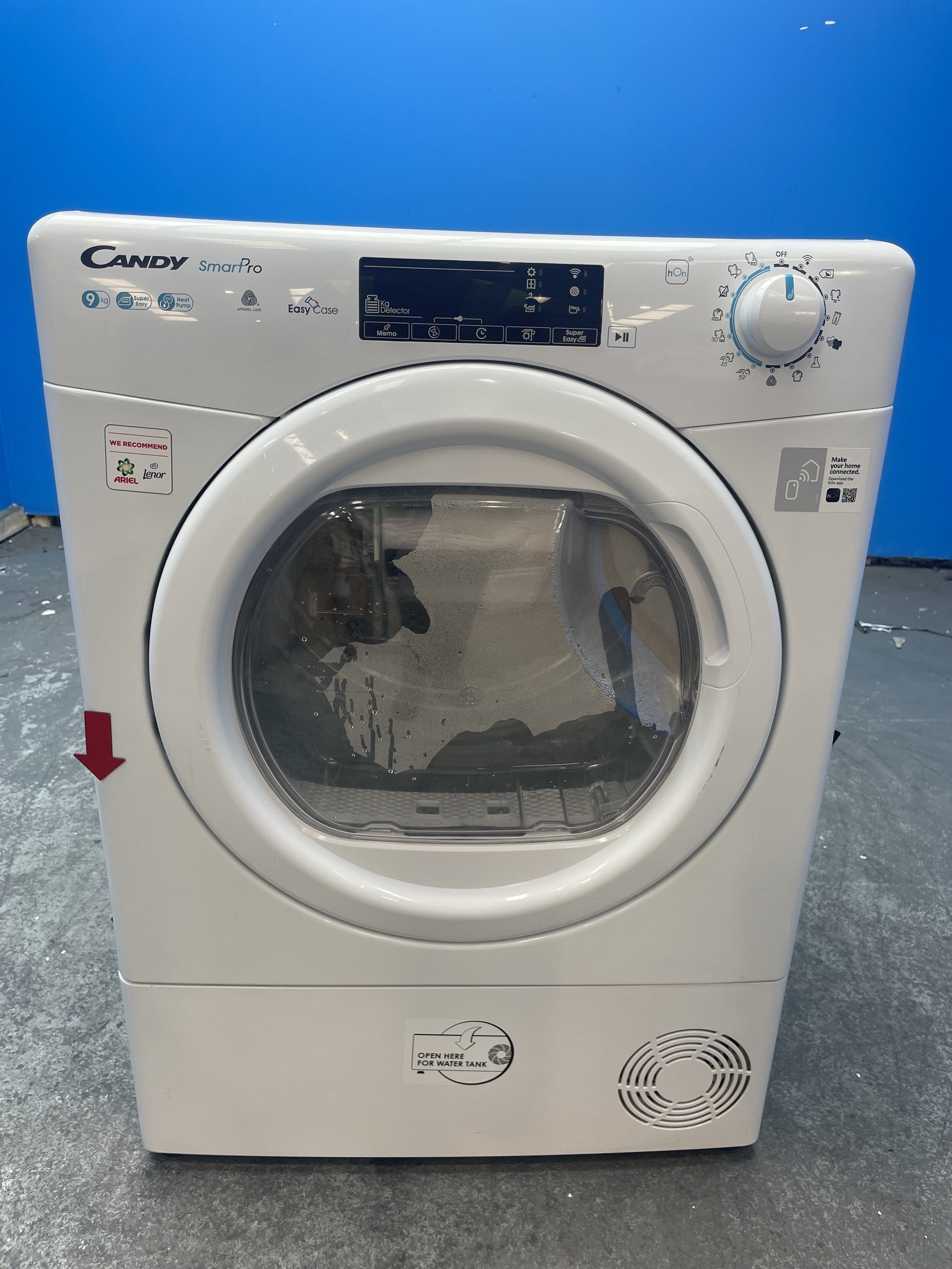 #GRC-159-171 - Candy Smart Pro CSOEH9A2TE 9kg Heat Pump Tumble Dryer