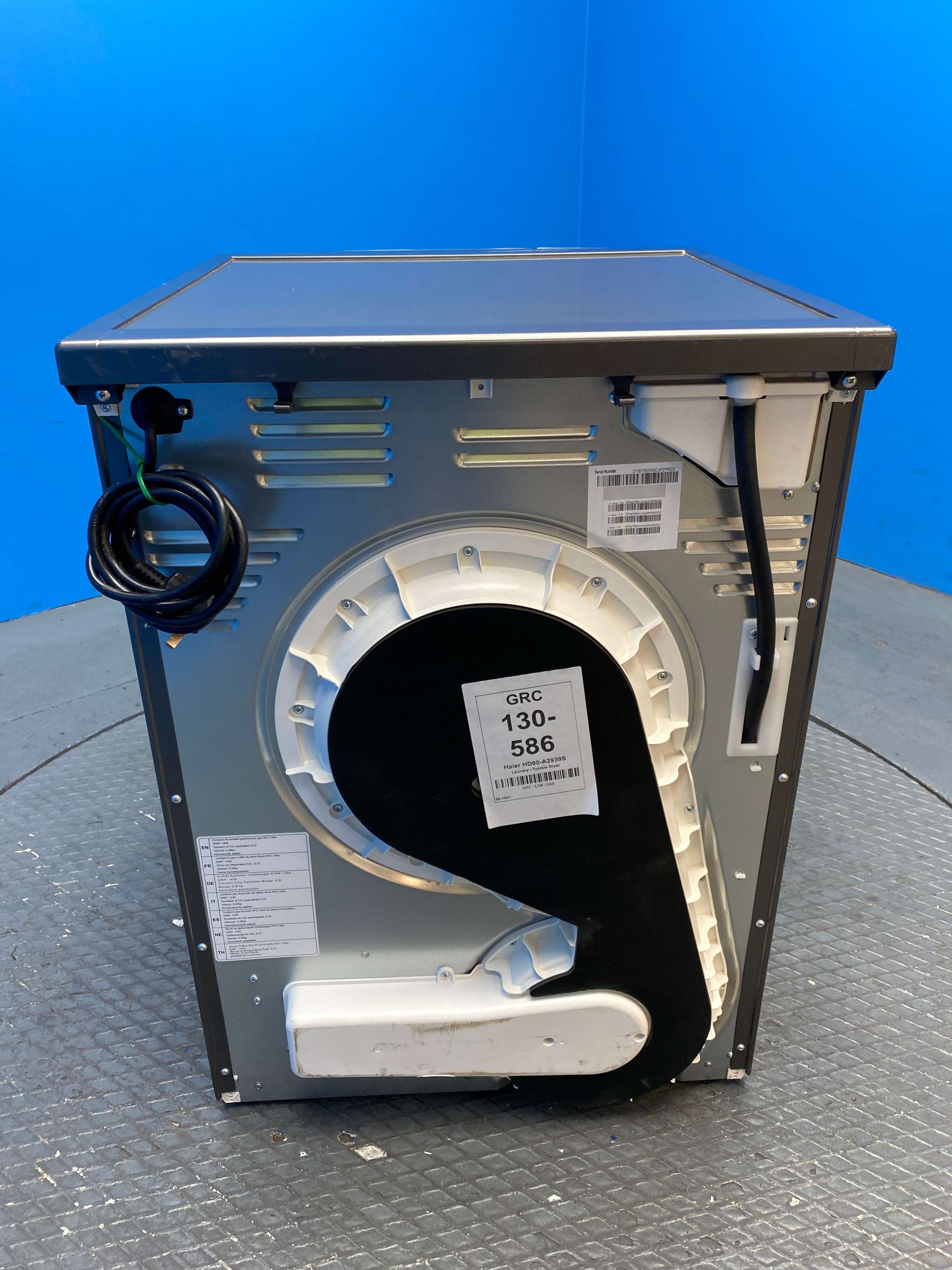 Haier HD90-A2939S Series 3 9kg Heat Pump Tumble Dryer