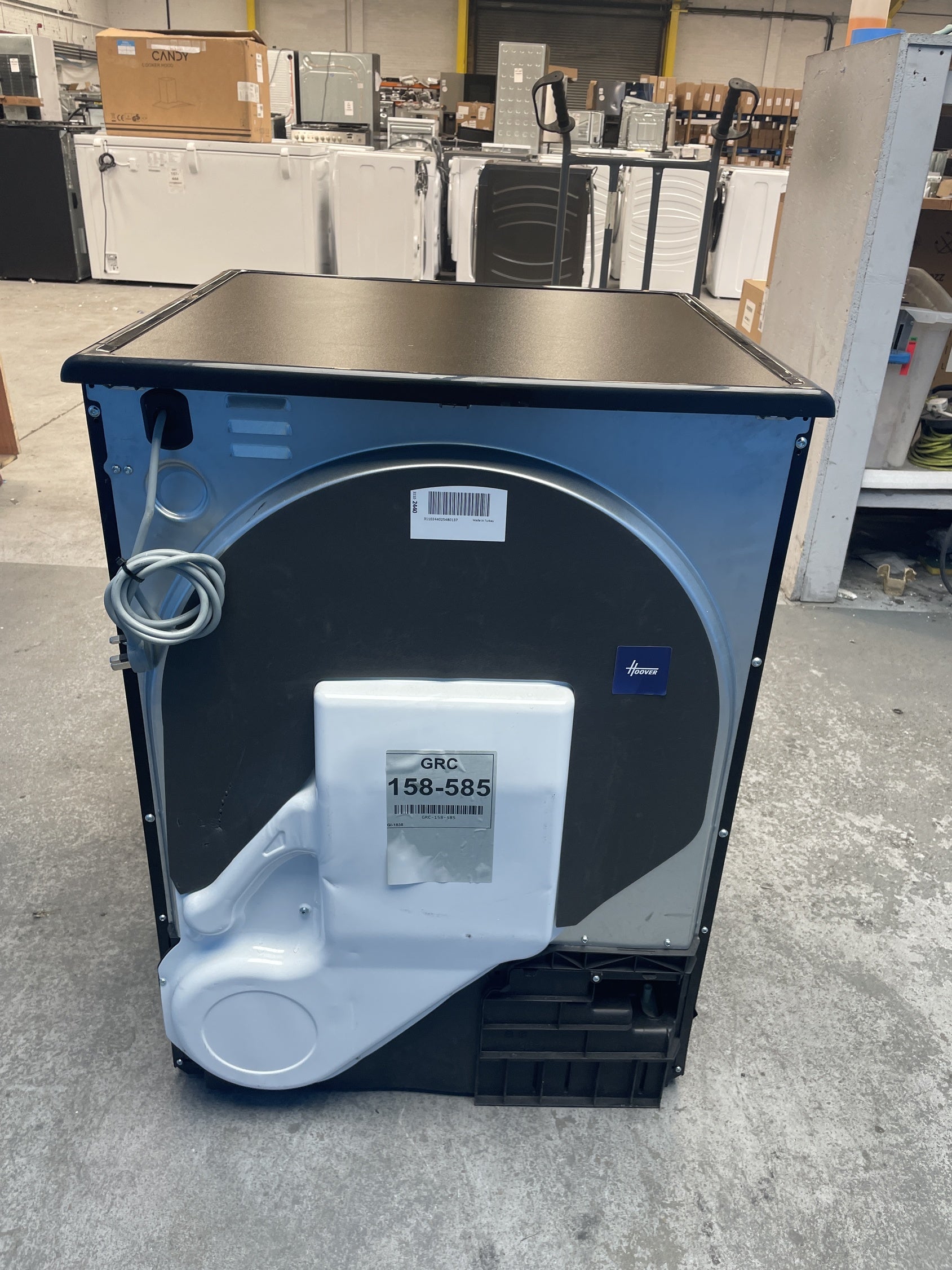 #GRC-158-585 - Hoover H-DRY 300 HLE C9DGB 9kg Condenser Tumble Dryer