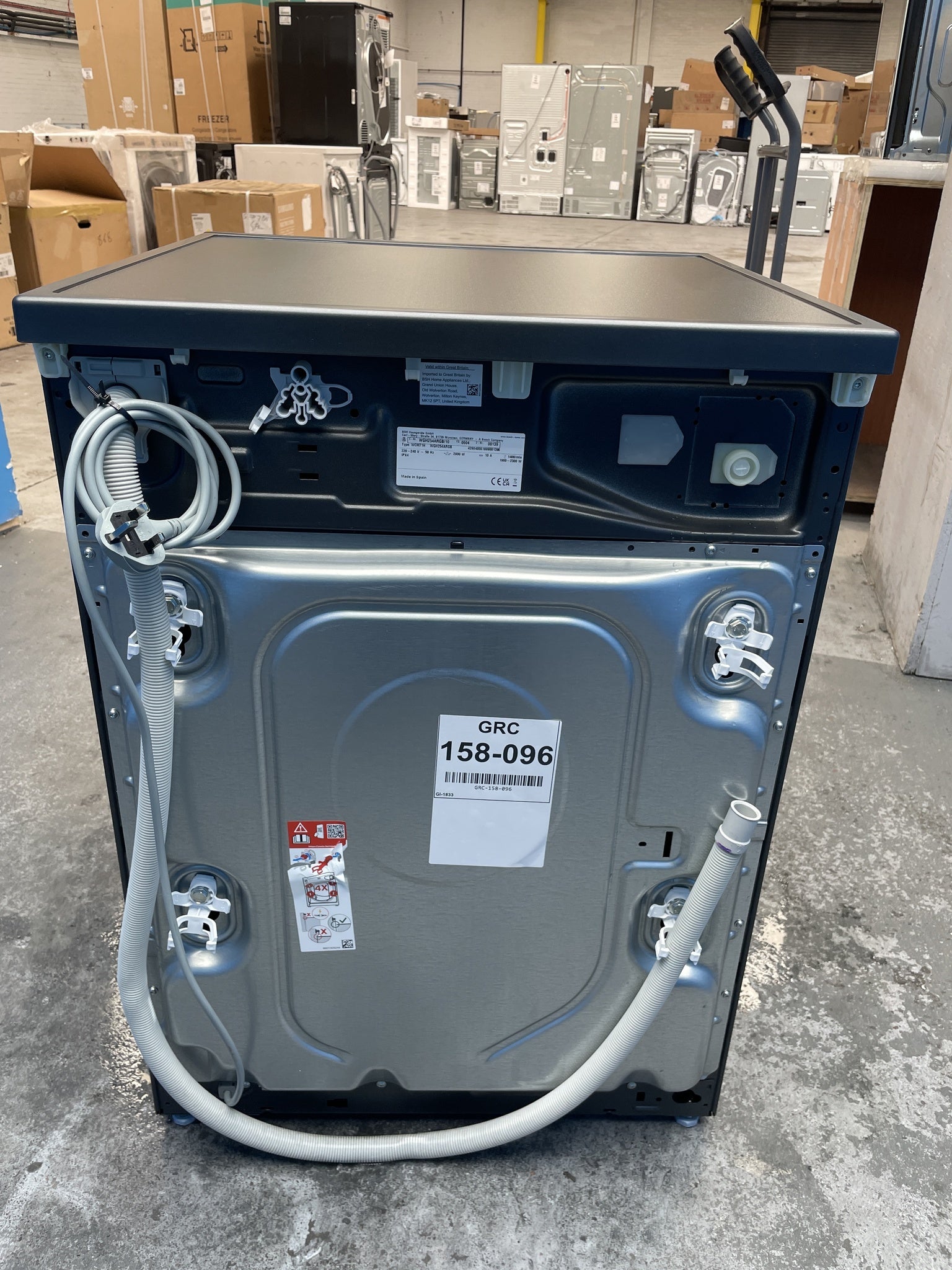 #GRC-158-096 - Bosch WGH254ARGB 10kg i-DOS Washing Machine with Home Connect