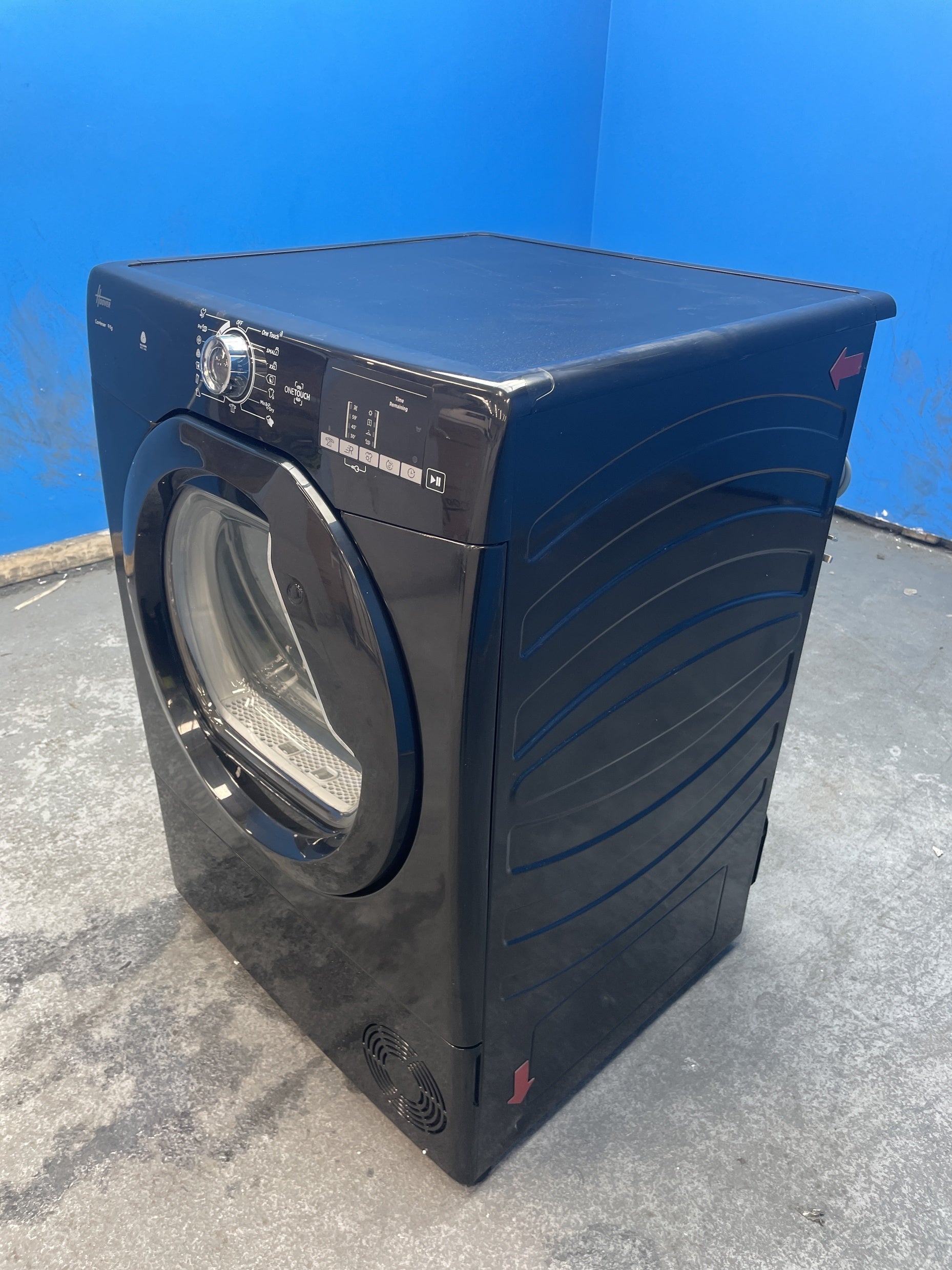 #GRC-158-585 - Hoover H-DRY 300 HLE C9DGB 9kg Condenser Tumble Dryer