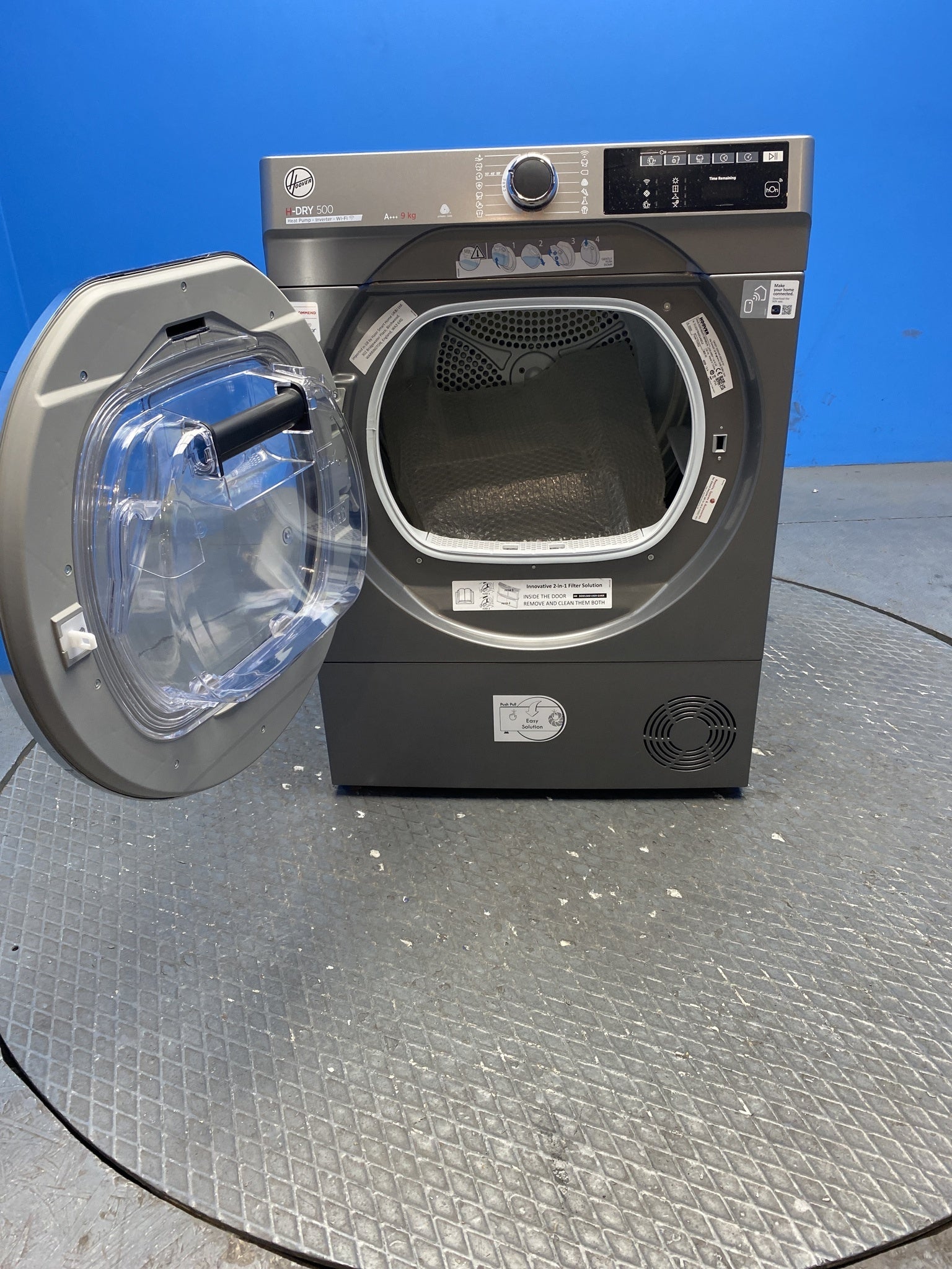 Hoover H-DRY 500 NDEH9A3TCBER80/N 9kg Heat Pump Dryer