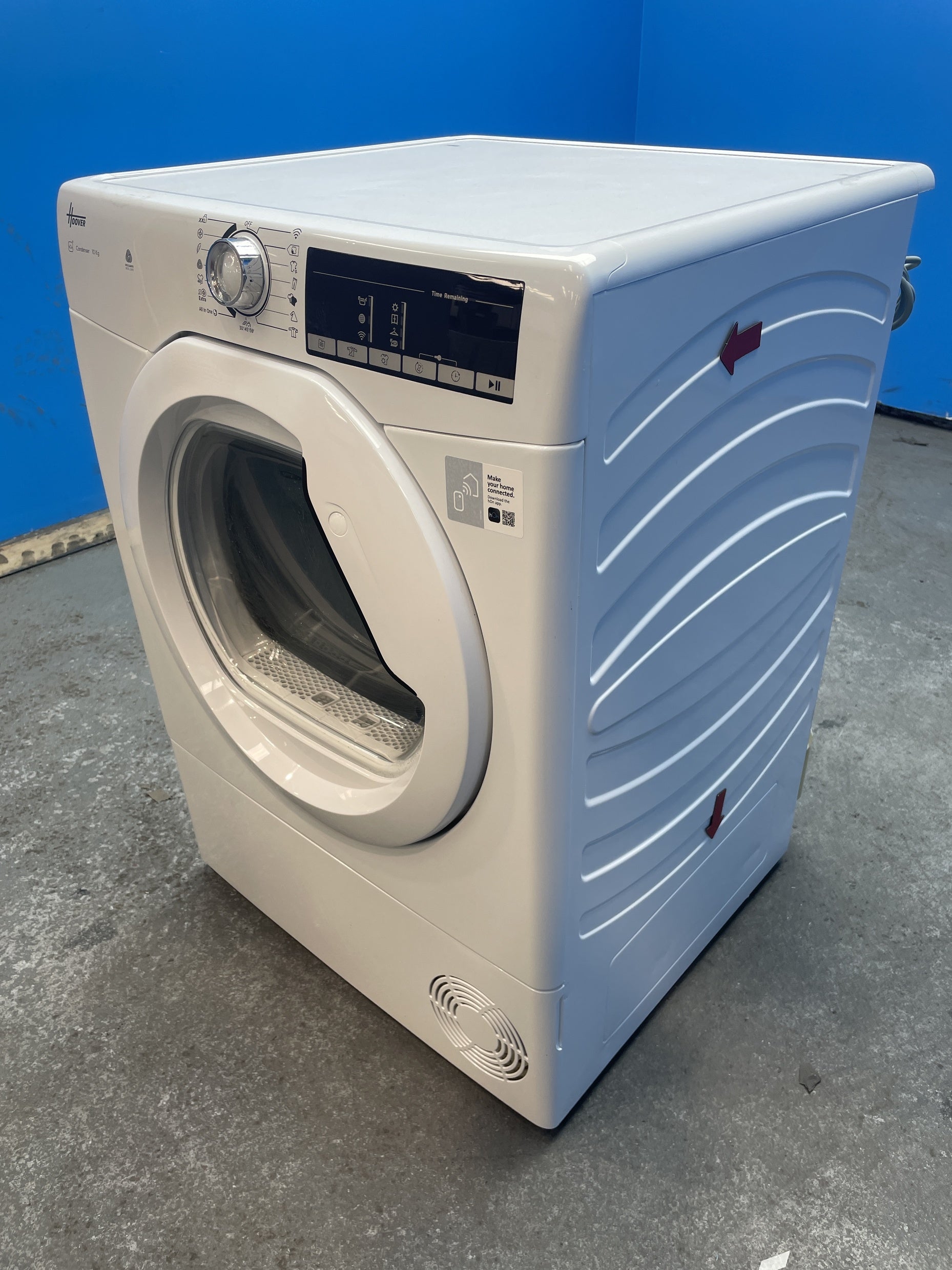 #GRC-152-194 - Hoover HLEC10TG 10kg Condenser Tumble Dryer