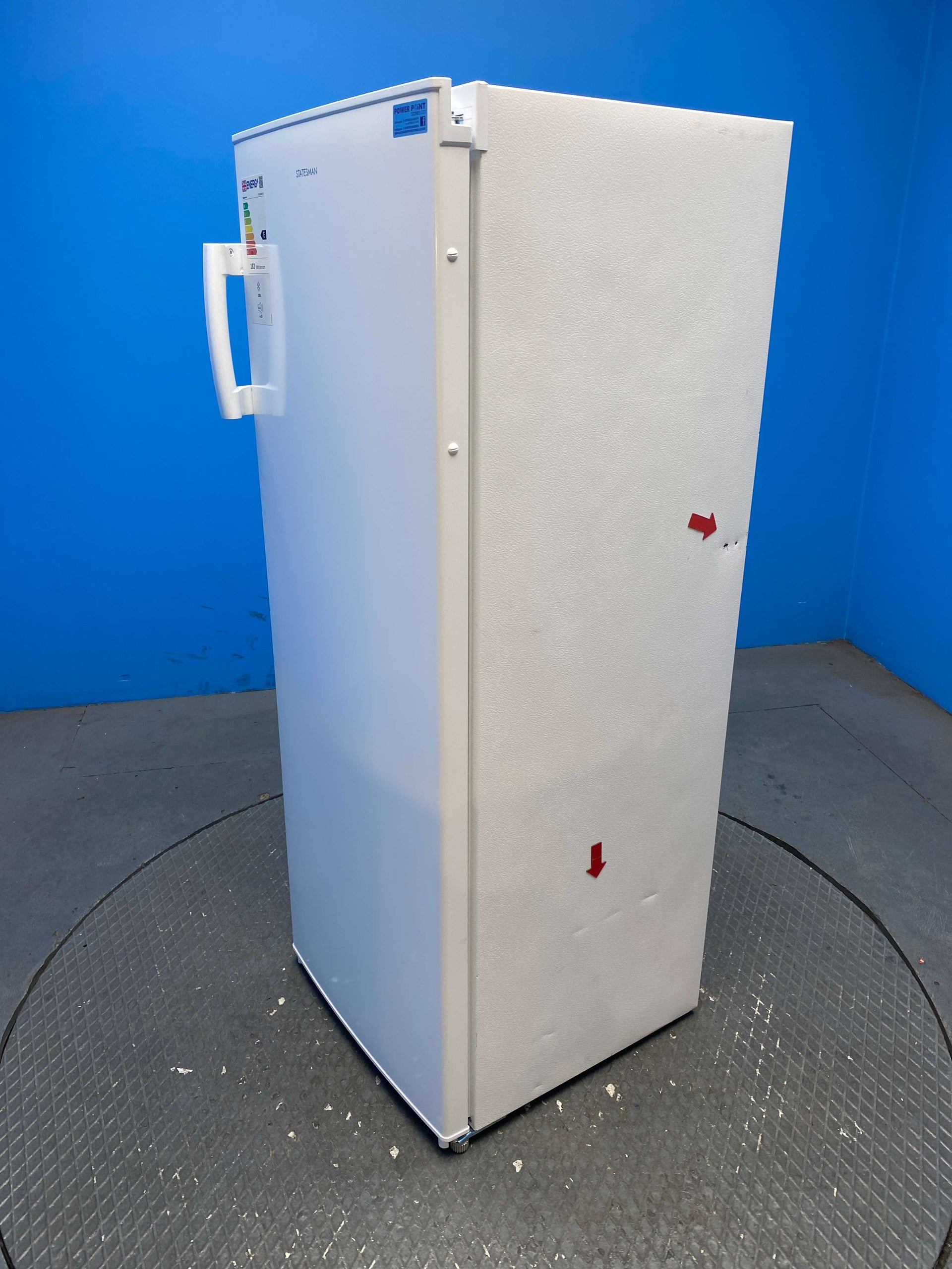Statesman TF160LWE 55cm 157 Litre Upright Tall Freezer