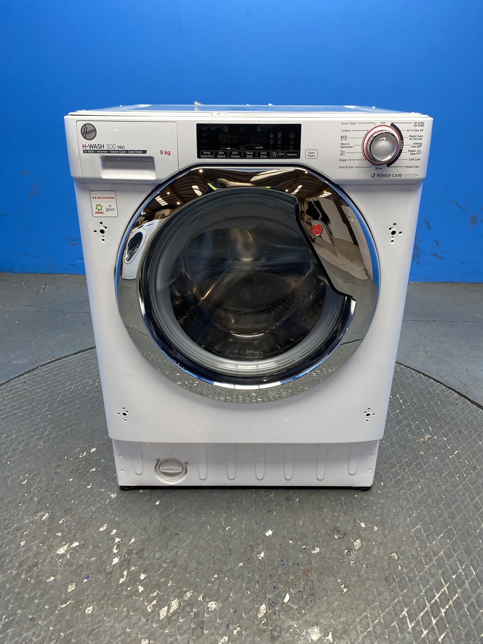 Hoover HBWODS69TAMCE 9kg Integrated AutoDose Washing Machine