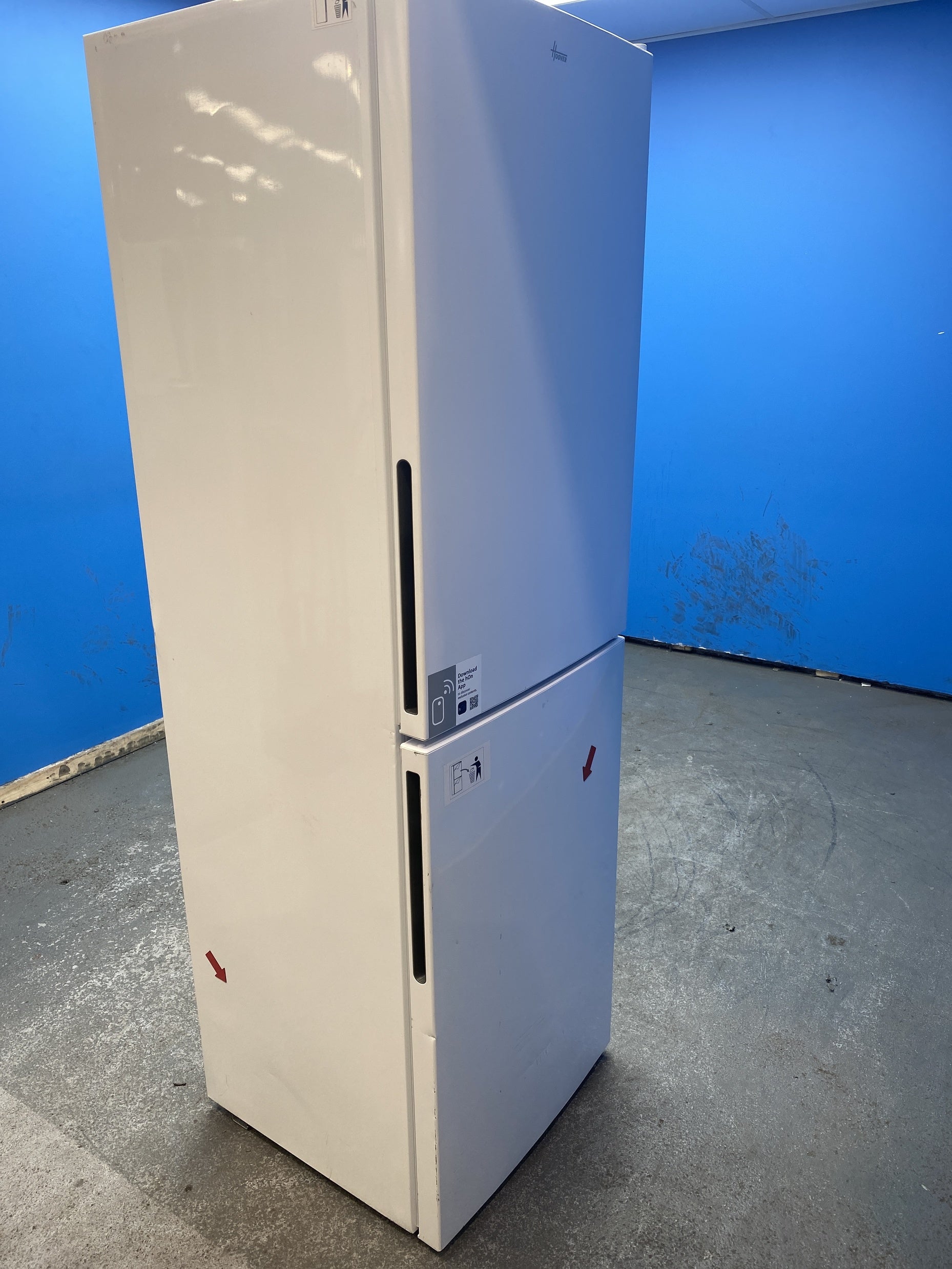 #GRC-156-218 - Hoover HVCT3L517EWKR H-FRIDGE 300 Low Frost Fridge Freezer