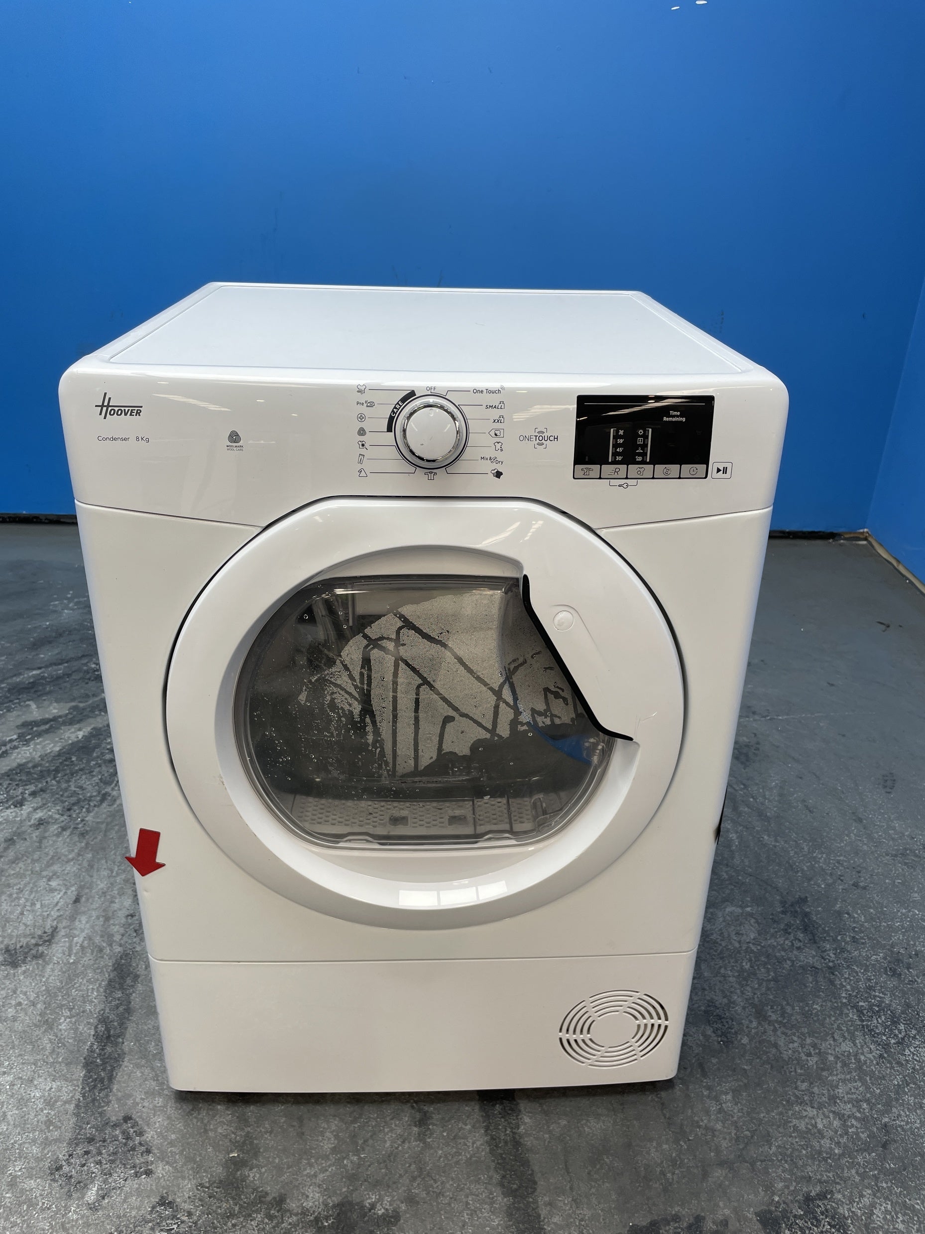 #GRC-162-681 - Hoover H-DRY 300 8kg Condenser Tumble Dryer – Sensor Drying, White