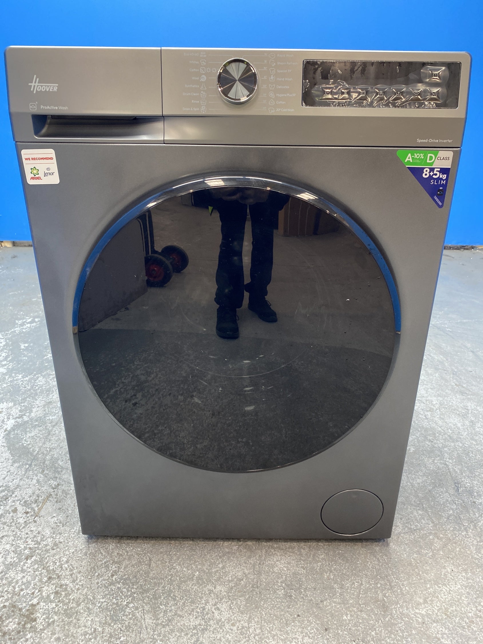 #GRC-157-264 - Hoover Pro Wash Series 3 HBWR 485SB6G-80 8/5kg 1400rpm Washer Dryer