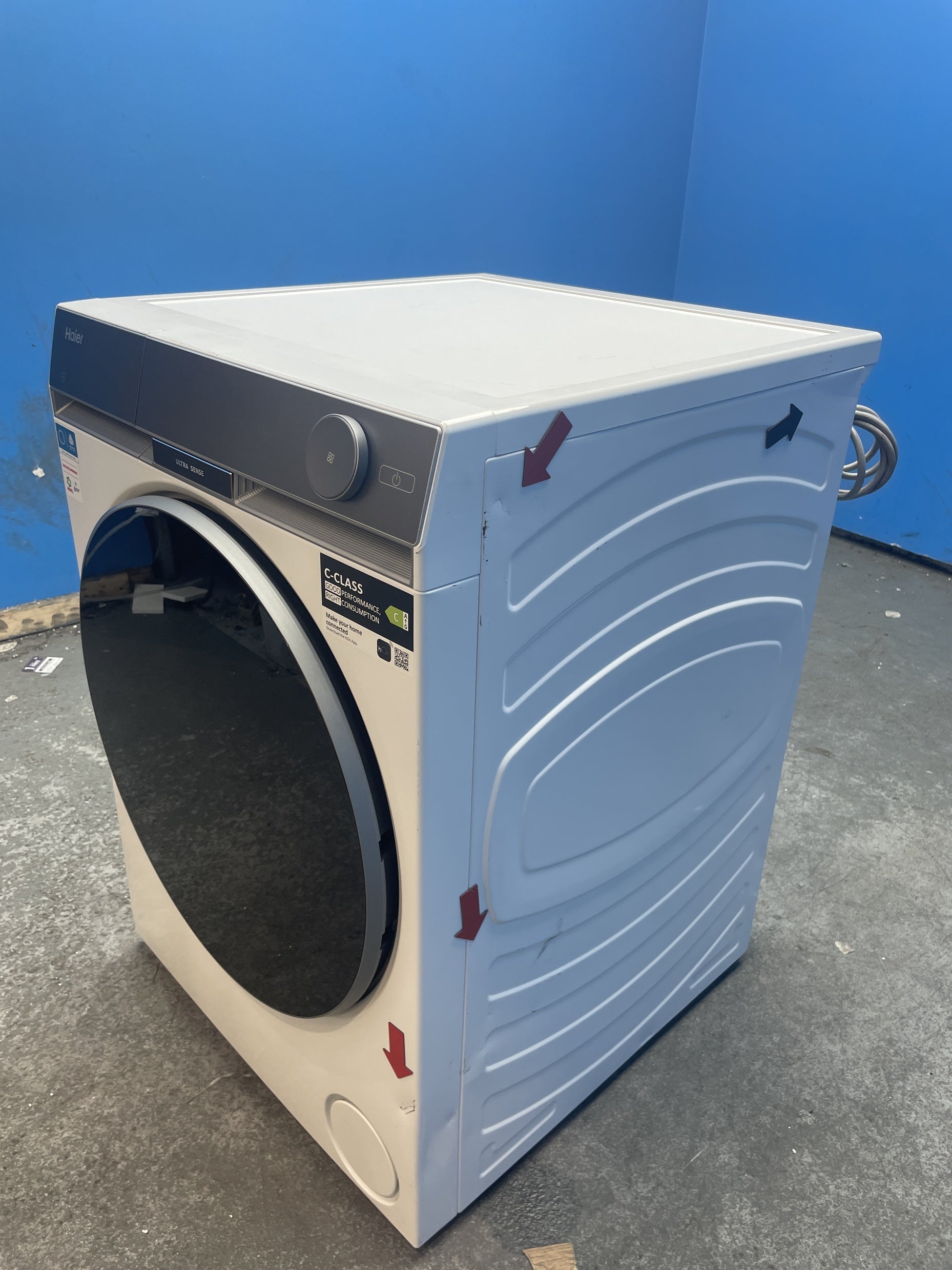 #GRC-159-331 - Haier X Series 9 HD90-CQ387GU1 9kg Heat Pump Tumble Dryer