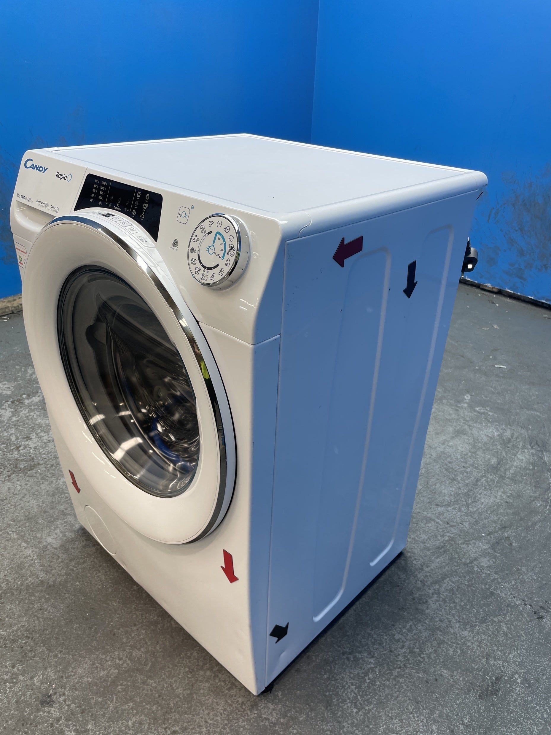 #GRC-142-692 - Candy RapidÓ RO16106DWMC7 10kg 1600 Spin Washing Machinez