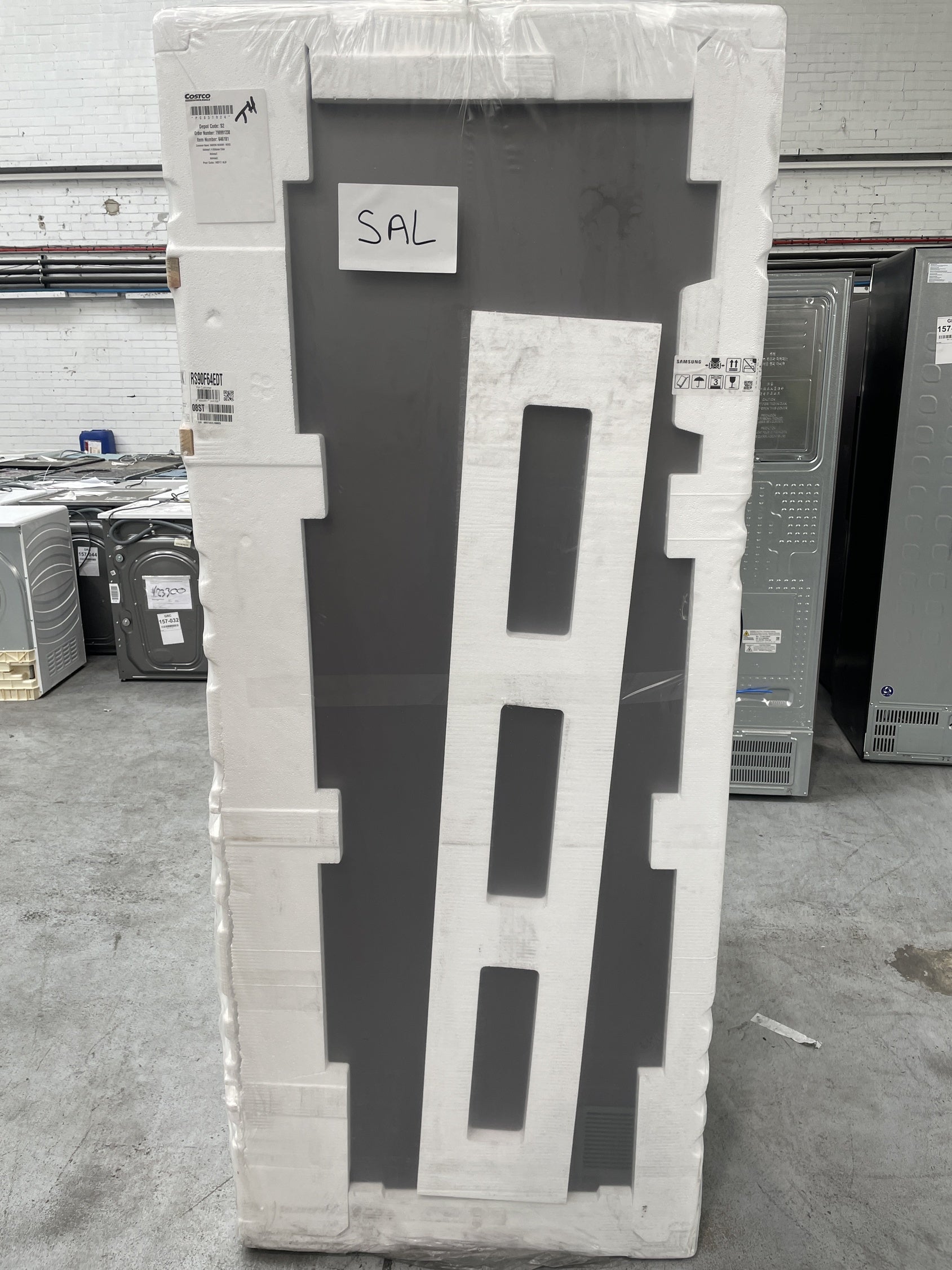 #GRC-157-620 - Samsung Series 9 RS90F64EDT Bespoke AI American Style Fridge Freezer