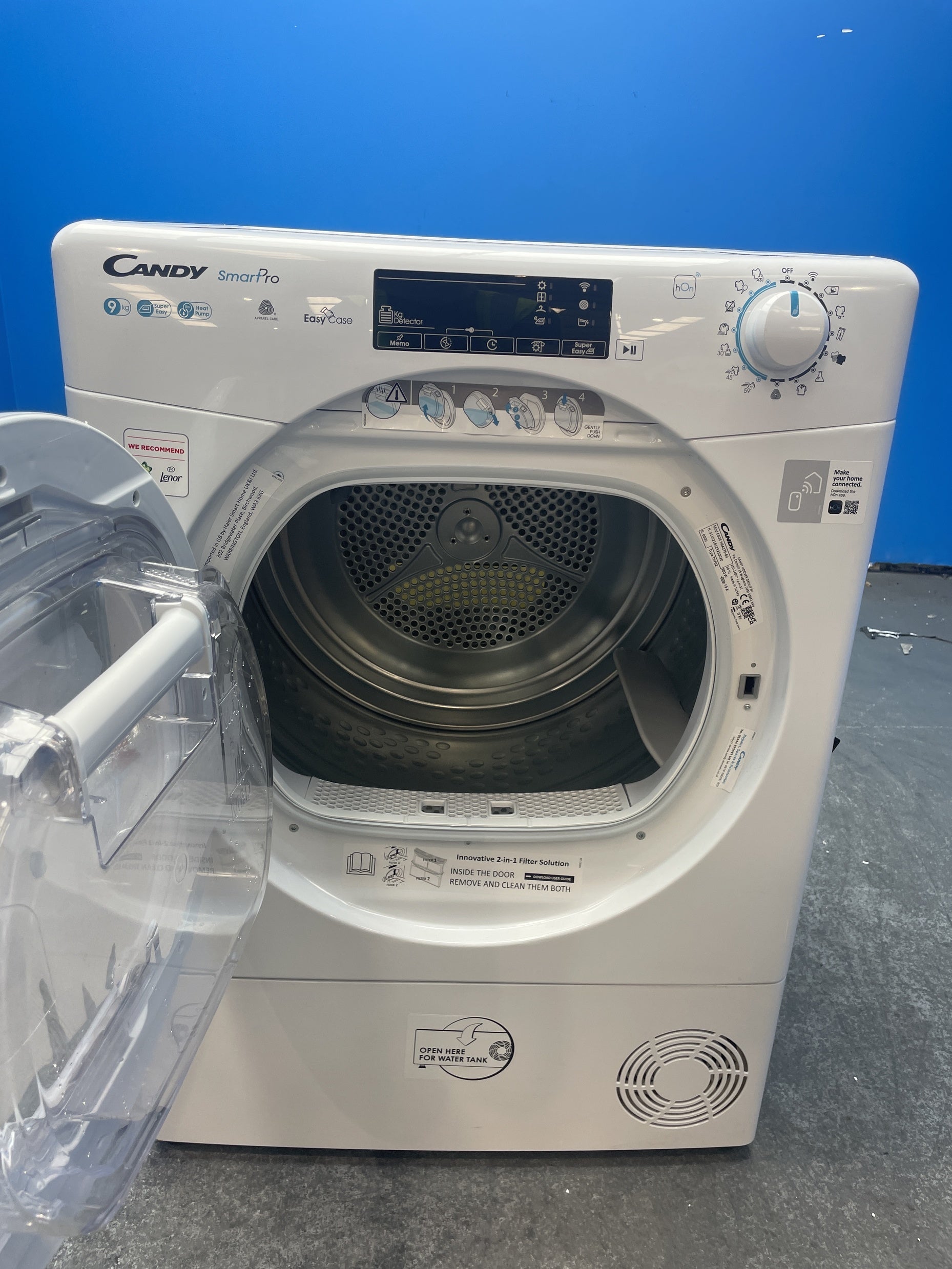 #GRC-159-171 - Candy Smart Pro CSOEH9A2TE 9kg Heat Pump Tumble Dryer