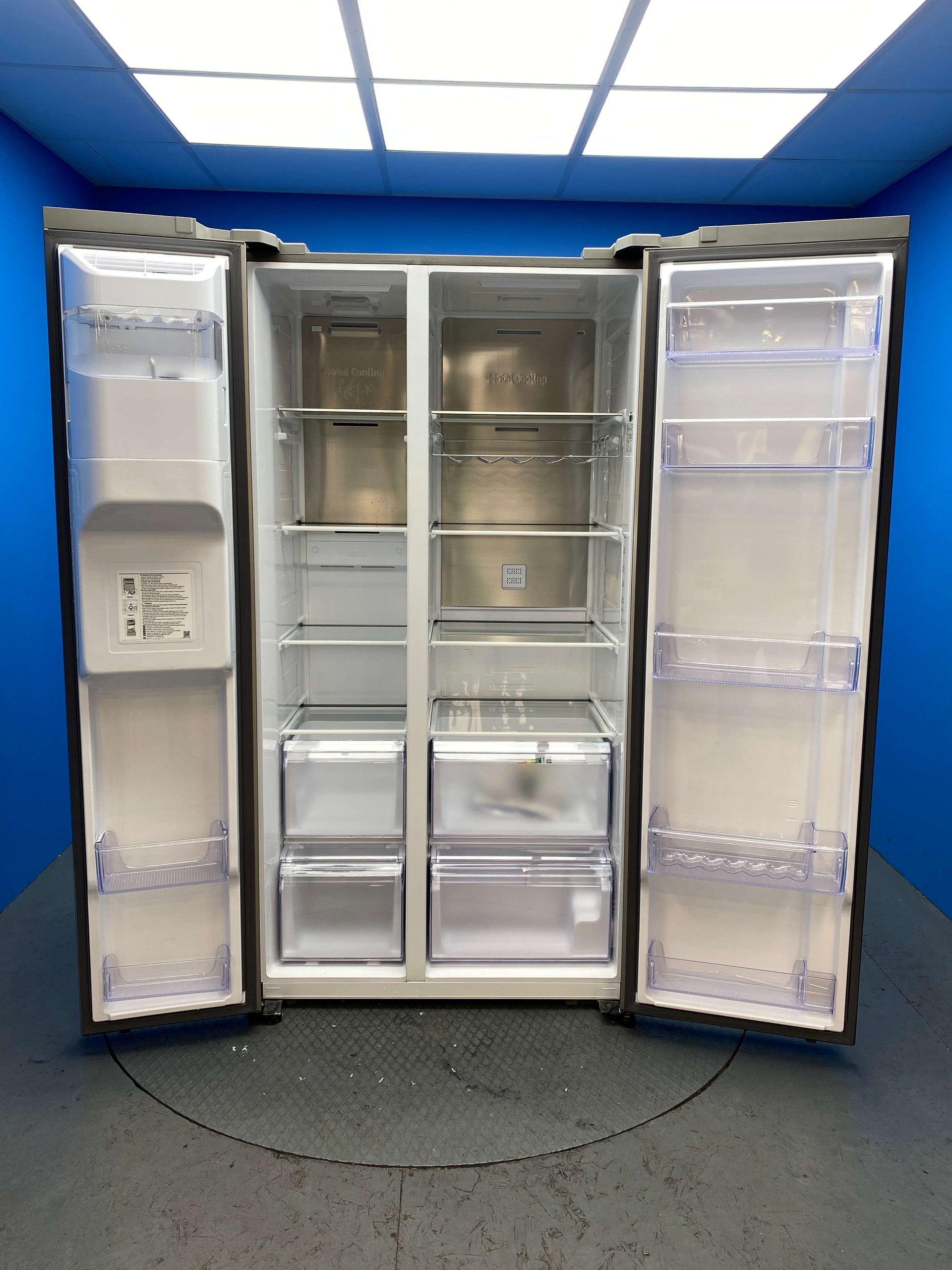 Samsung RS65DG54M3SL Series 8 SpaceMax™ American Style Fridge Freezer
