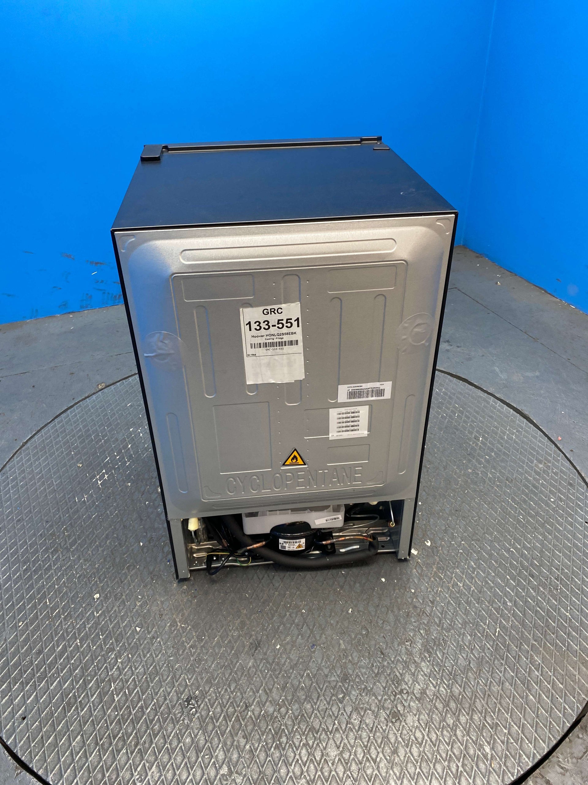 Hoover HONLQ2S58EBK H-FRIDGE 300 Mini Undercounter Fridge