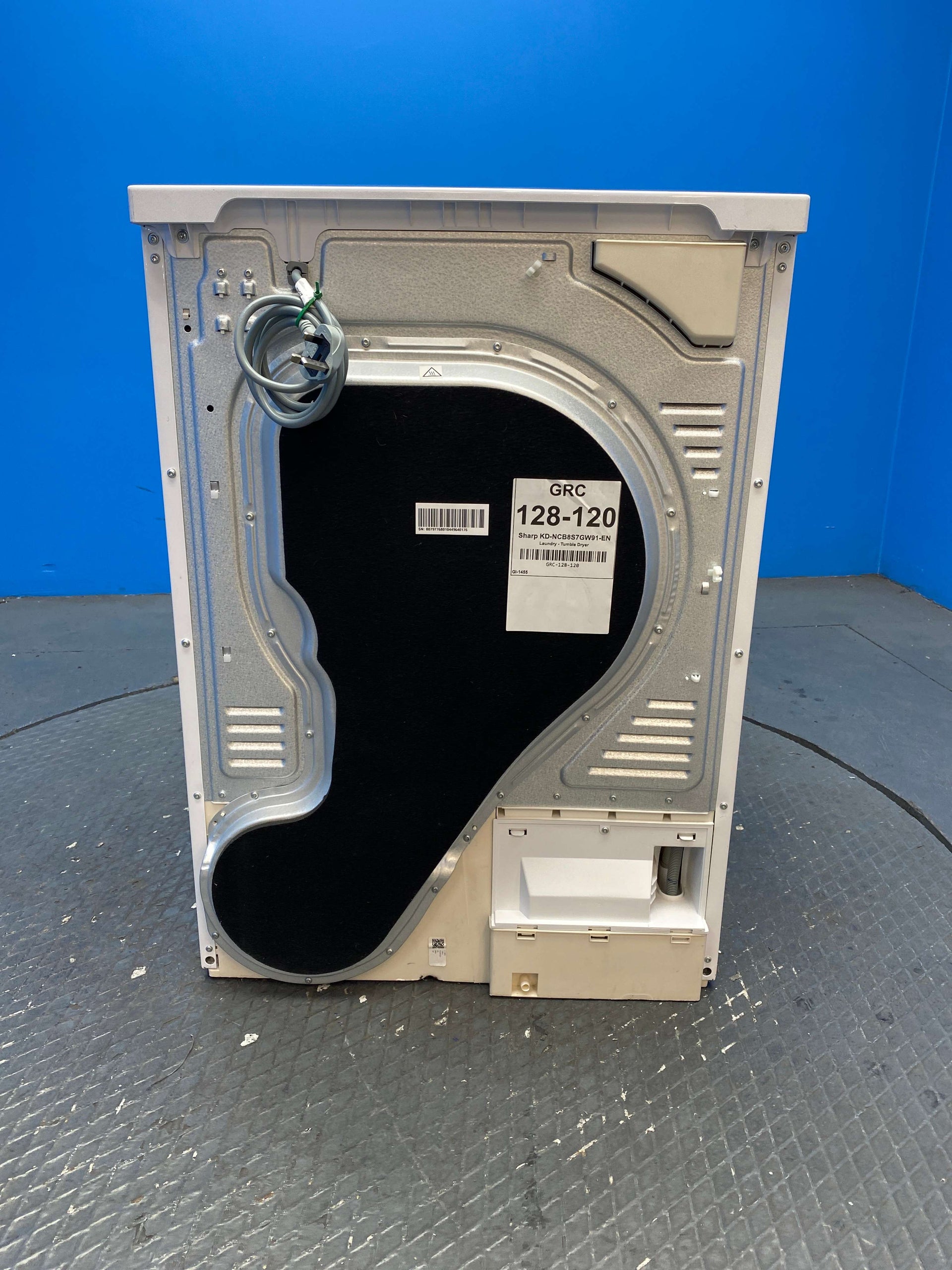 Sharp KD-NCB8S7GW91 8kg Condenser Tumble Dryer