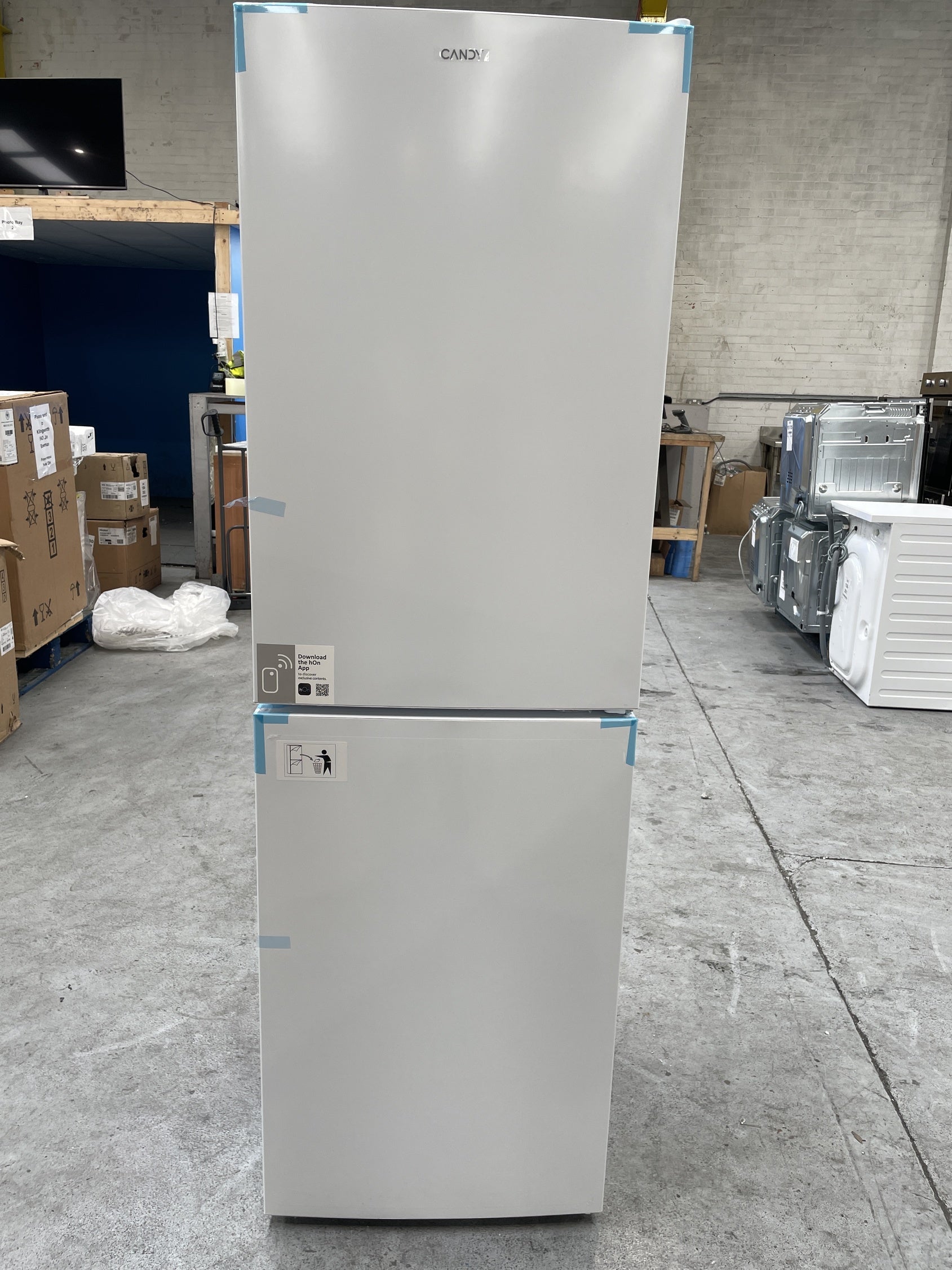 #GRC-158-400 - Candy CCT3L517EWK 252 Litre Combi Fridge Freezer