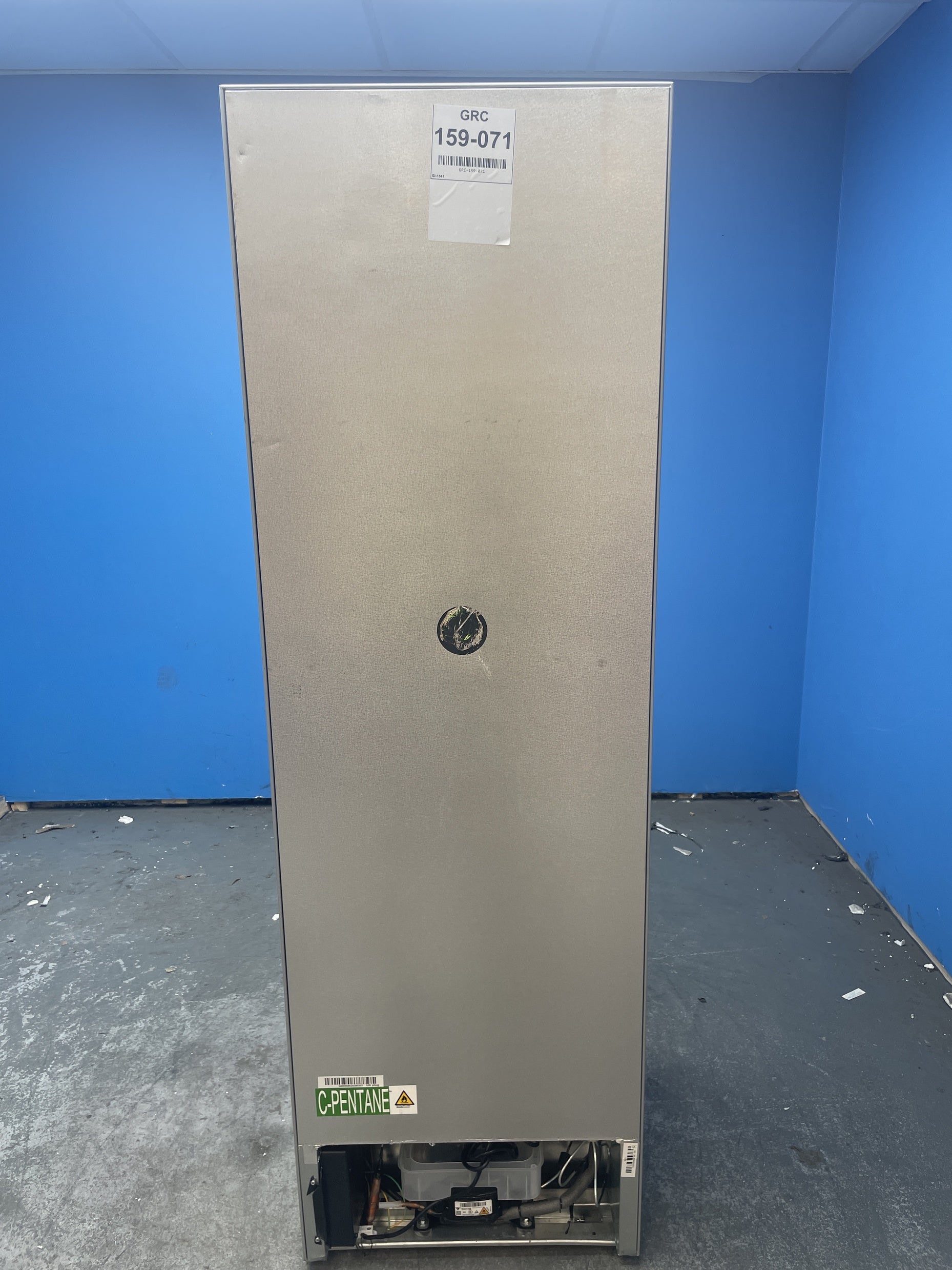#GRC-159-071 - Hoover H-FRIDGE 300 HVT3CLECKIHS 252 Litre Combi Fridge Freezer