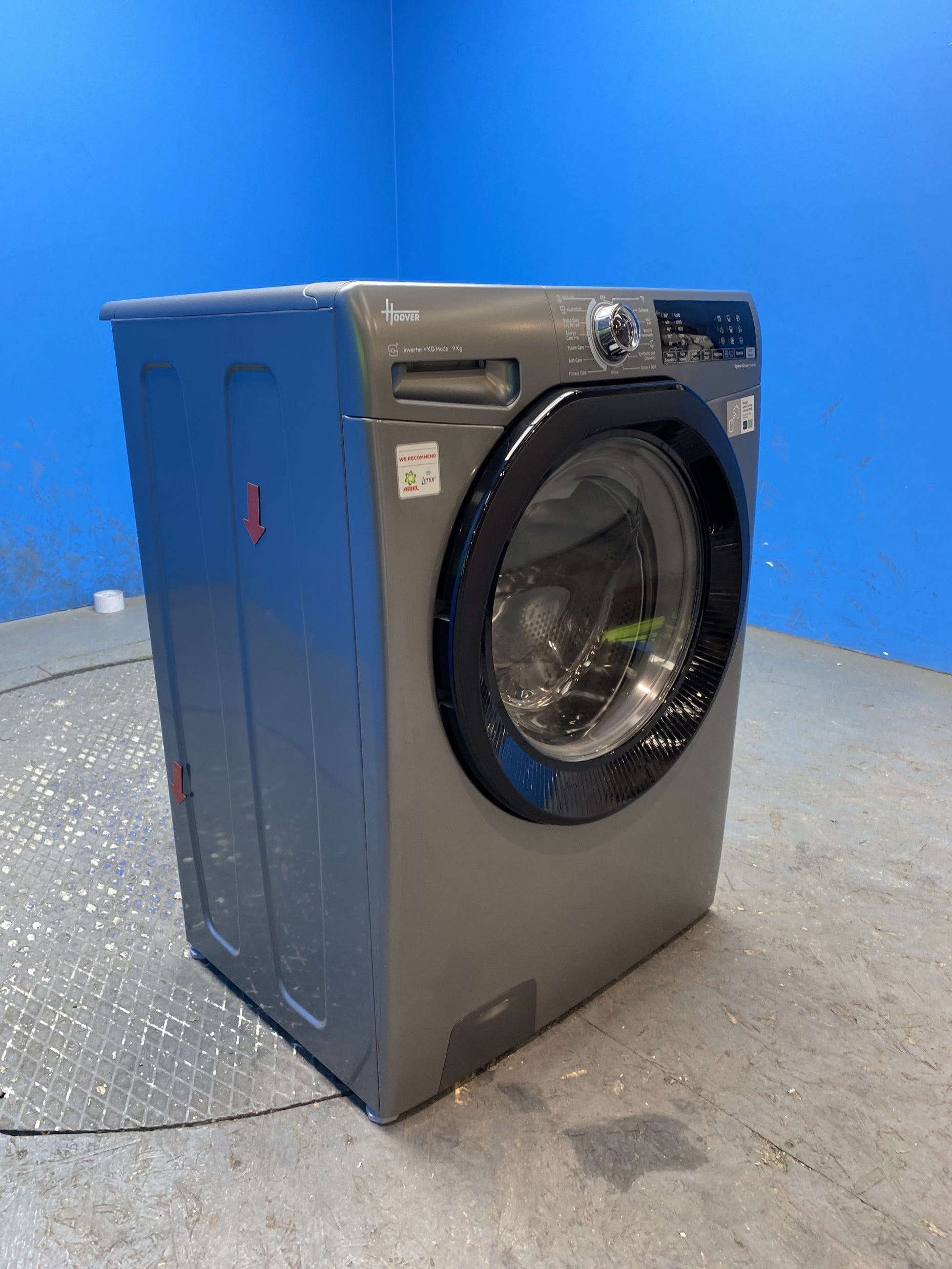 #GRC-145-072 - Hoover H3WPS496TAMBR680 9kg 1400 Spin Washing Machine