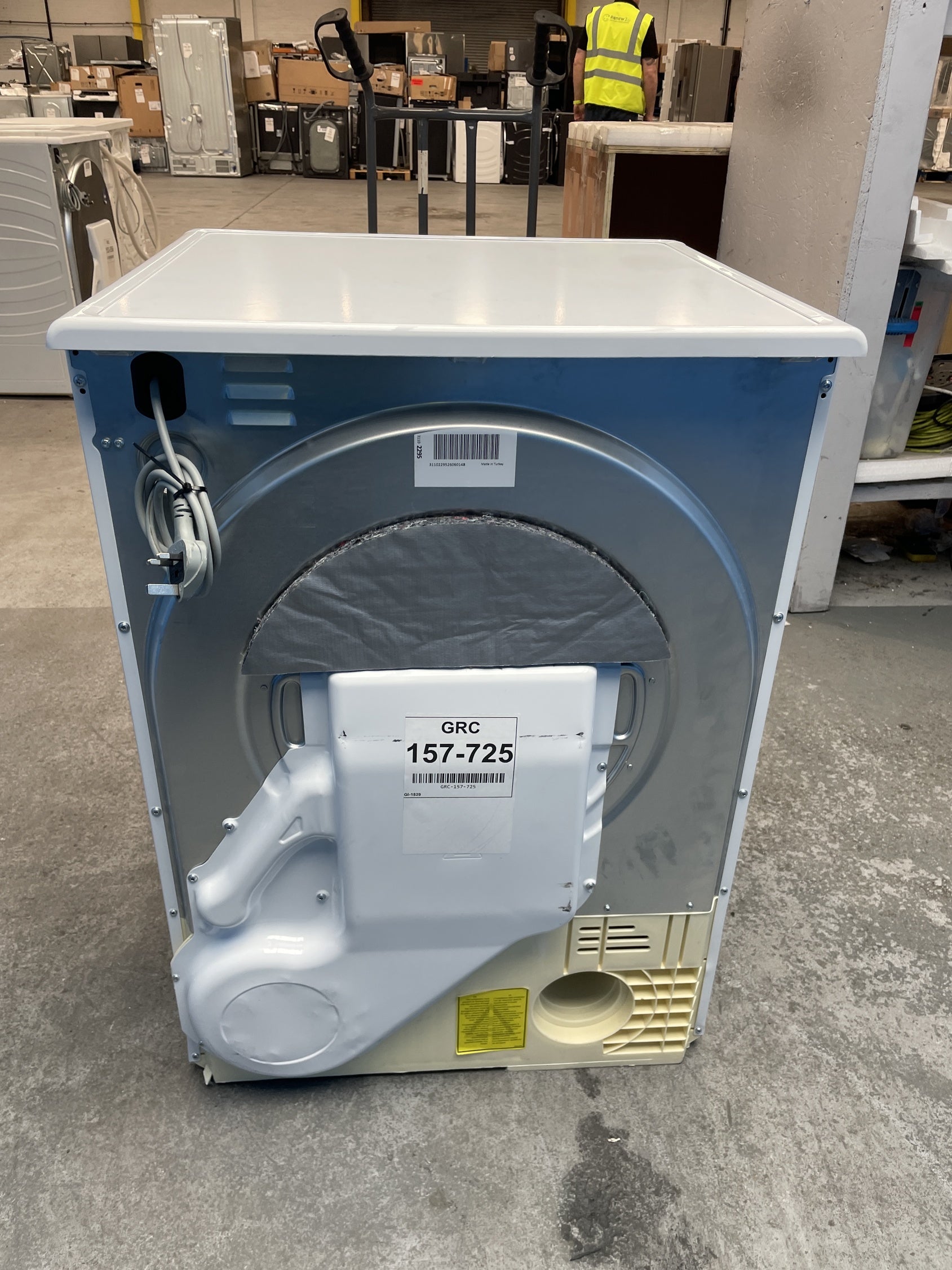 #GRC-157-725 - Hoover HLE V10DG-80 10kg Vented Tumble Dryer