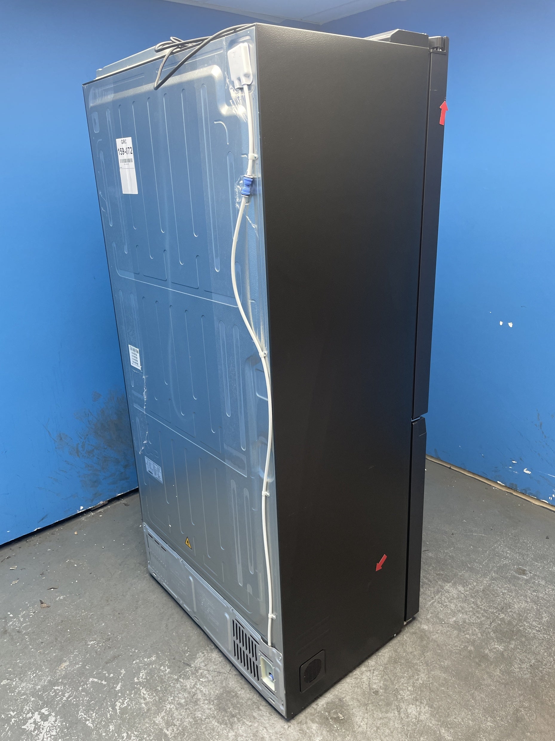 #GRC-159-072 - Haier HCR5919EHMB 528 Litre American Style Fridge Freezer