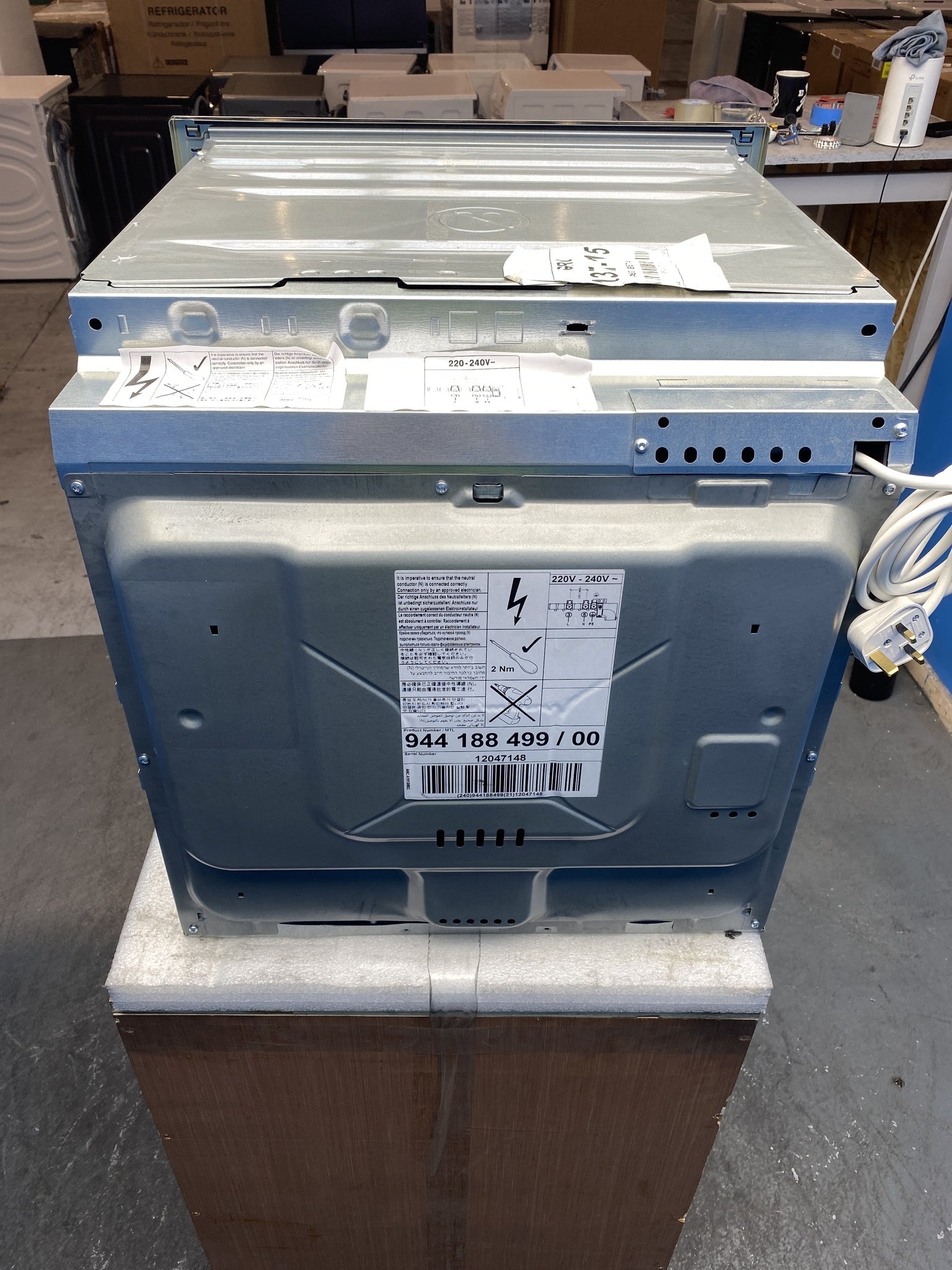 AEG 8000 BPE74380M Built-In Electric Pyrolytic Oven