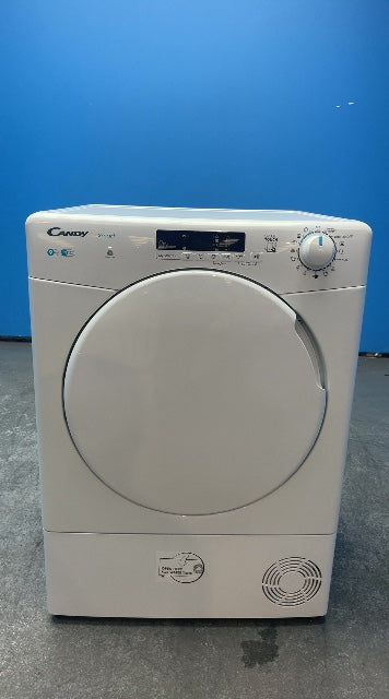 #GRC-162-995 - Candy Smart 9kg Condenser Tumble Dryer – WiFi Connected, White, G Energy Rating
