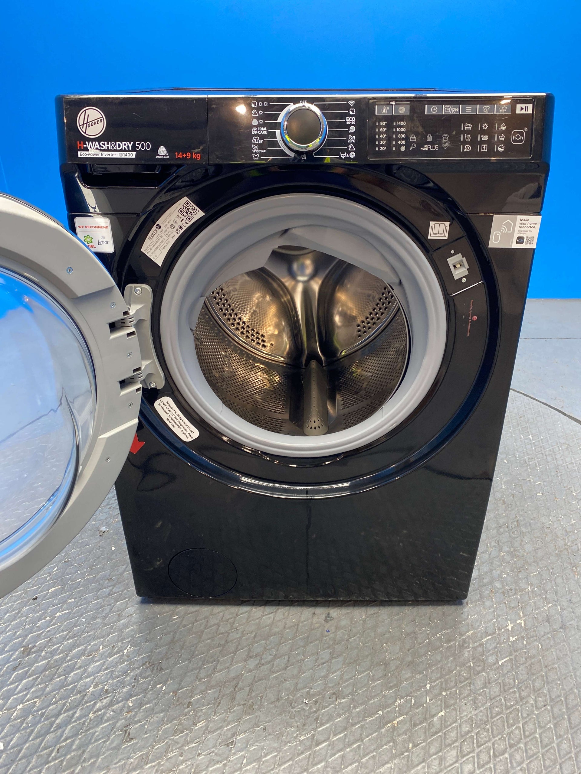 Hoover HD4149AMBCB 14kg / 9kg 1400 Spin Washer Dryer