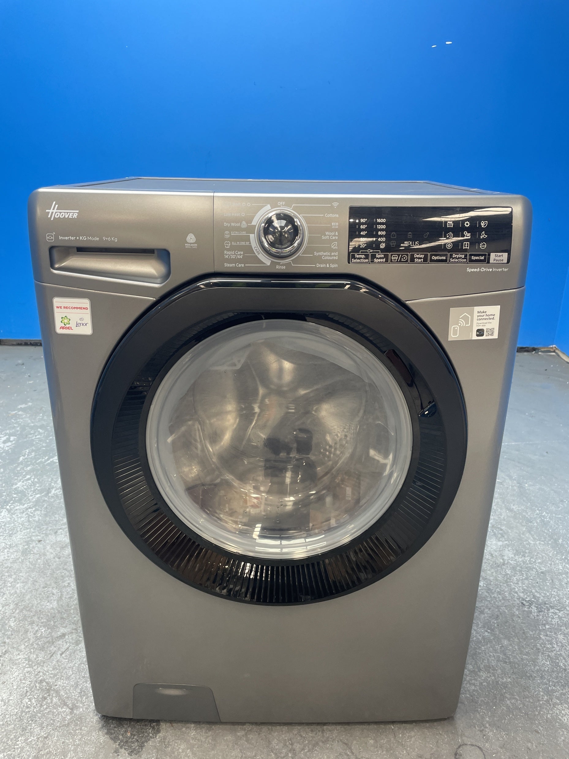#GRC-160-204 - Hoover H3DPS6966TAMBR 9/6kg 1400 Spin Washer Dryer