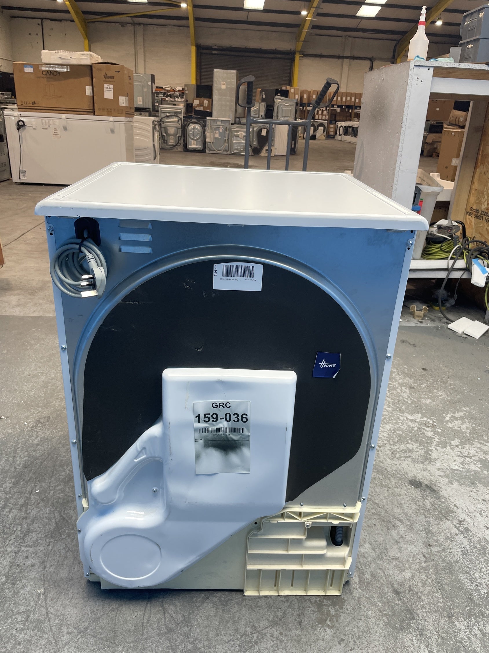 #GRC-159-036 - Hoover H-DRY 300 HLE C10DE-80 10kg Condenser Tumble Dryer