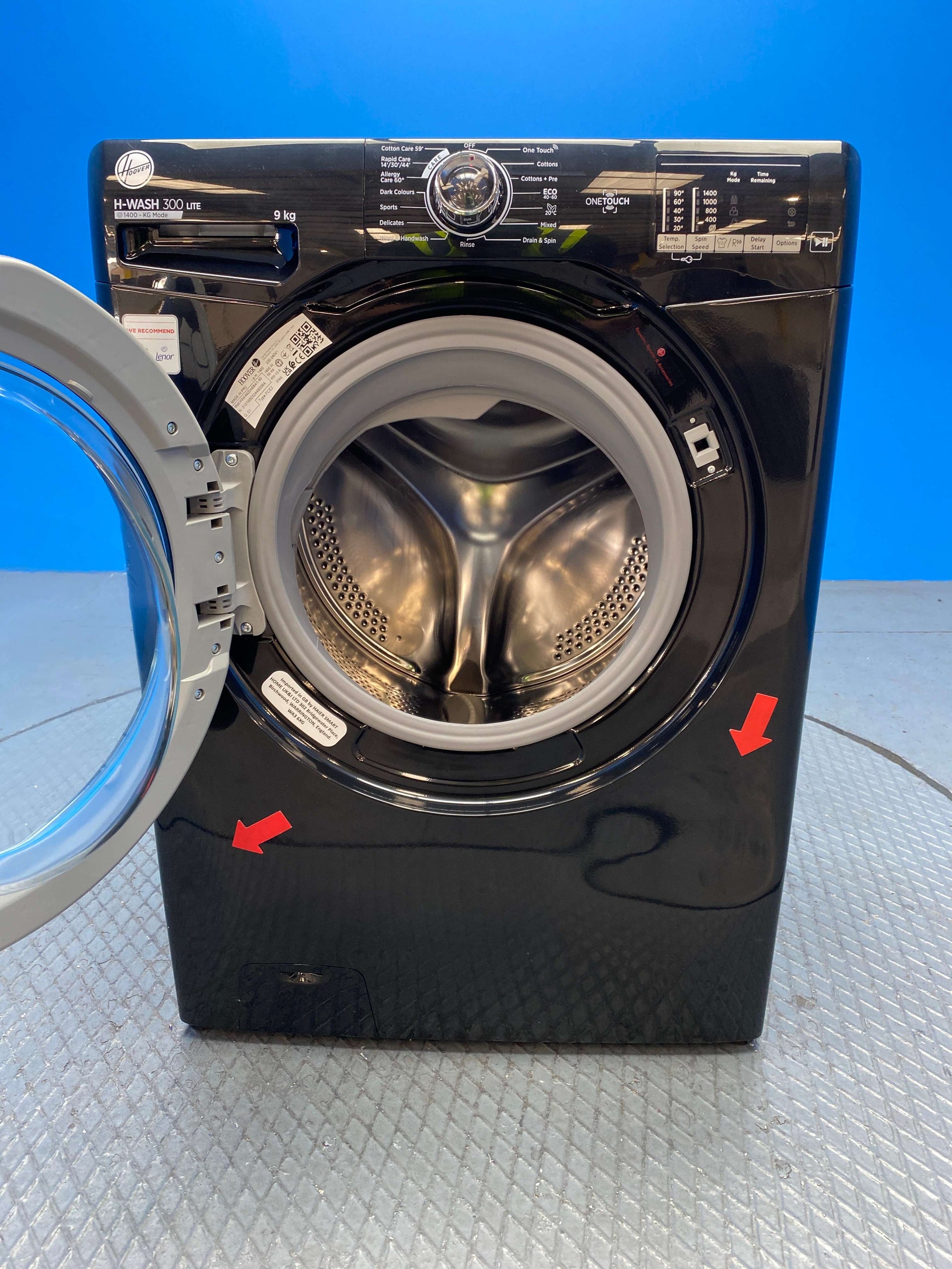 Hoover H3W492DABB4 9kg 1400 Spin Washing Machine
