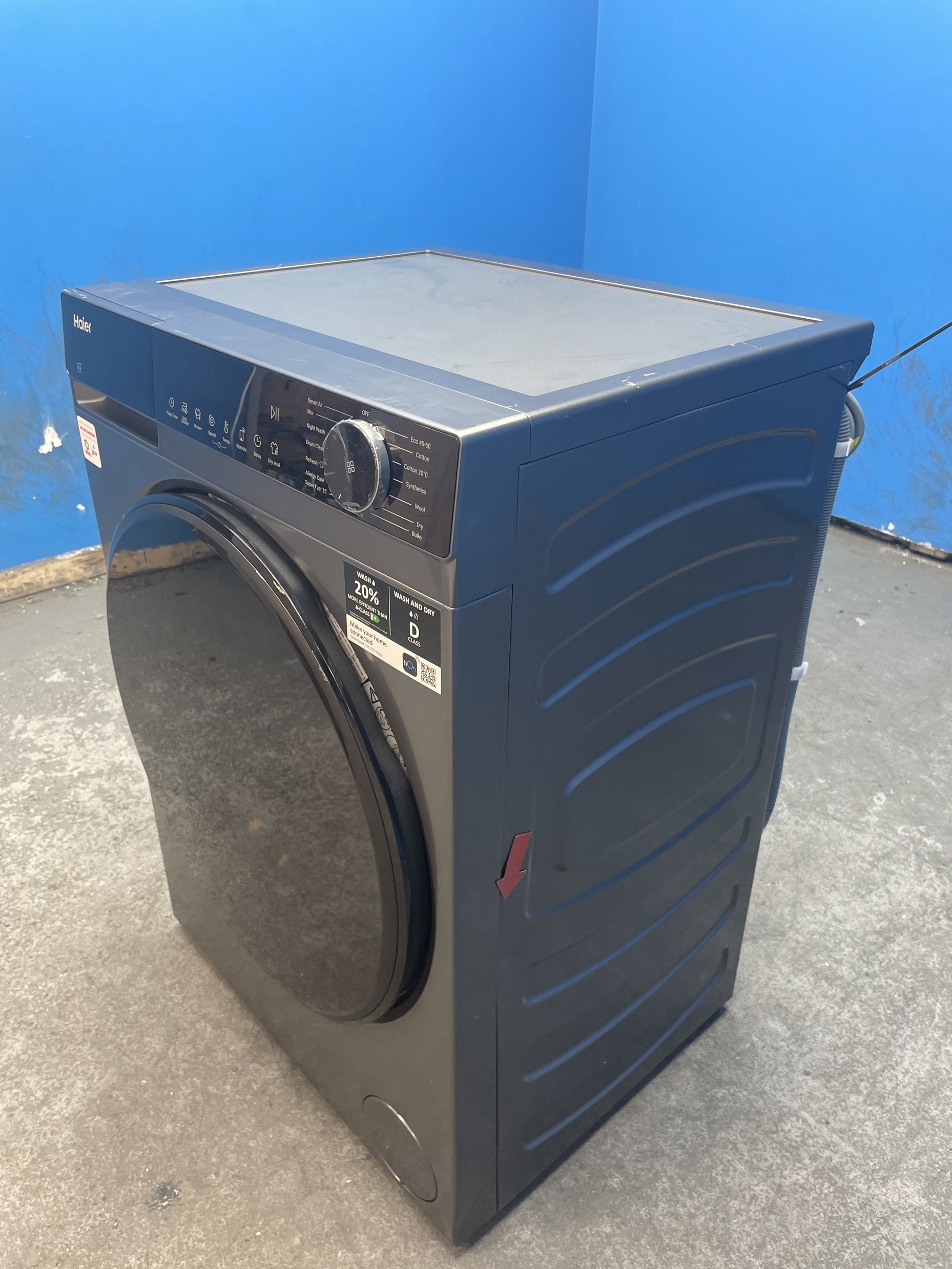 #GRC-159-852 - Haier HWD90-BP14357GTU1 9/5kg 1400rpm Washer Dryer