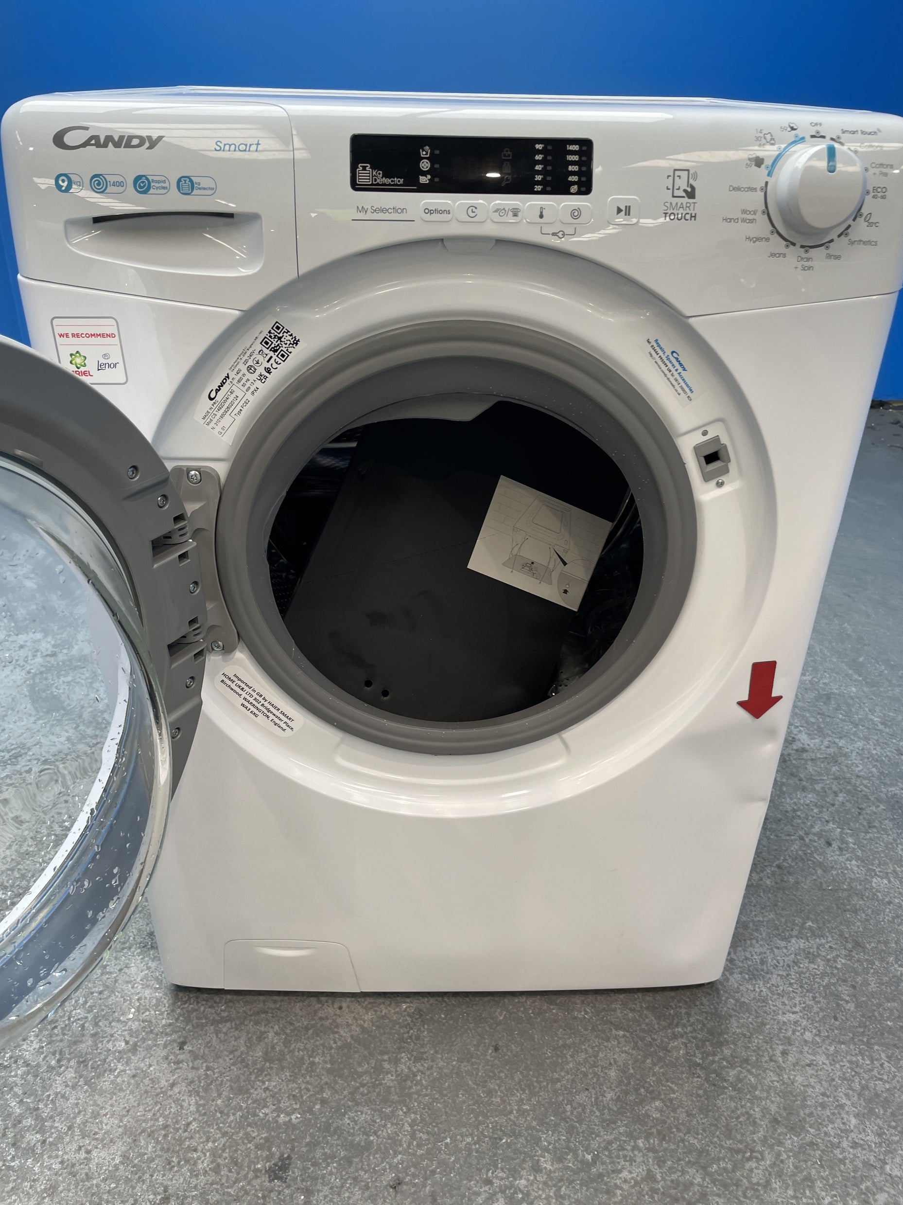 #GRC-157-732 - Candy CS 1492DW4/1-80 9kg 1400 Spin Washing Machine