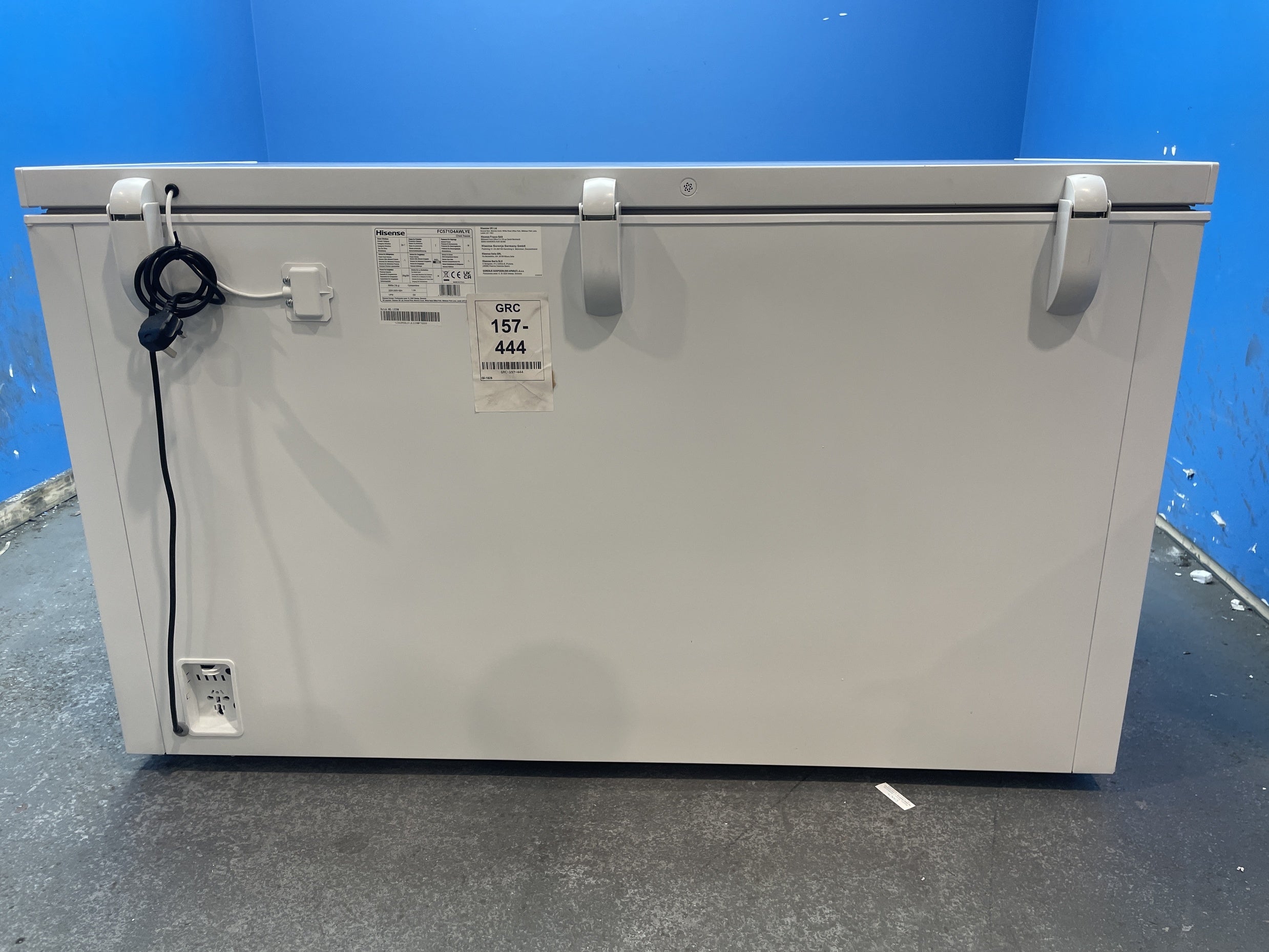 #GRC-157-444 - Hisense FC571D4AWLYE 372L Winter Guard Chest Freezer