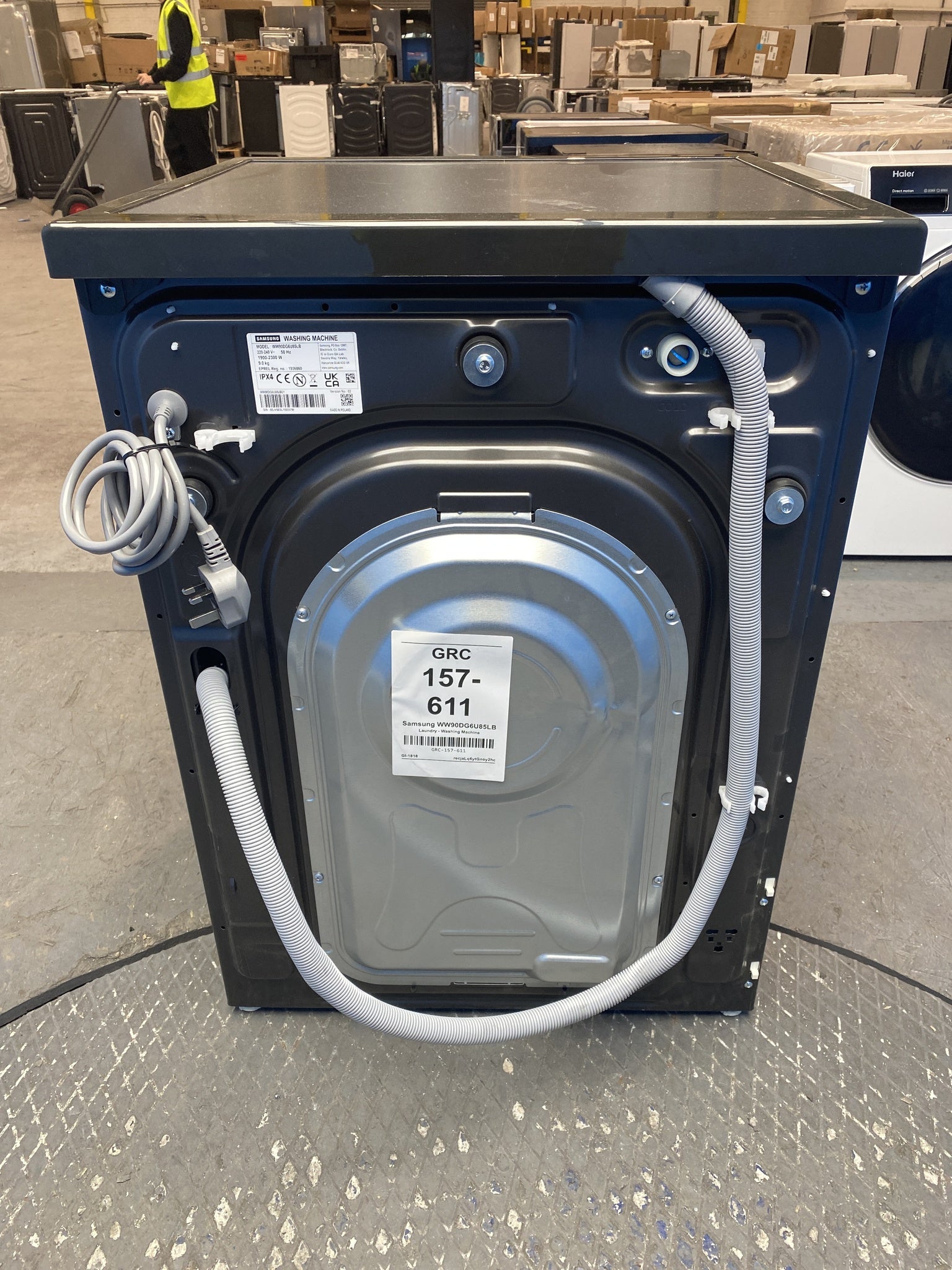 #GRC-157-611 - Samsung Series 6 AI Energy WW90DG6U85LB 9kg 1400rpm Washing Machine