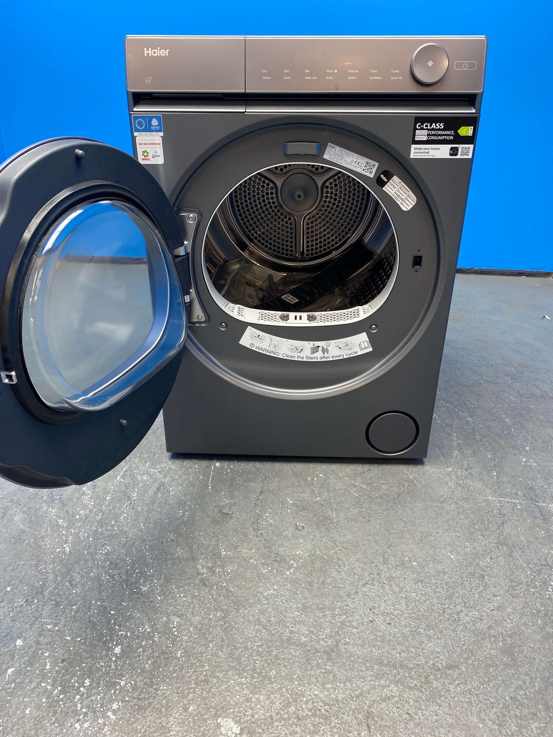 Haier X Series 7 10kg HD100-C367GU1 Heat Pump Tumble Dryer