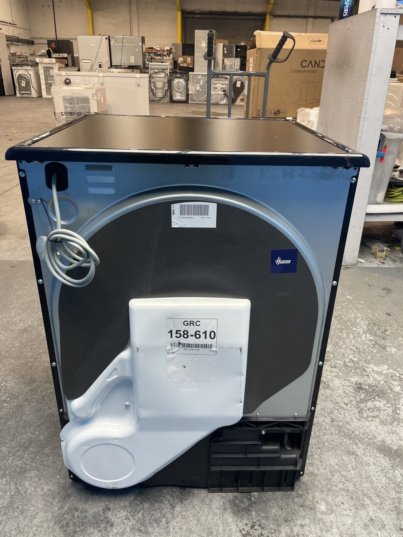 #GRC-158-610 - Hoover H-DRY 300 HLE C9DGB 9kg Condenser Tumble Dryer