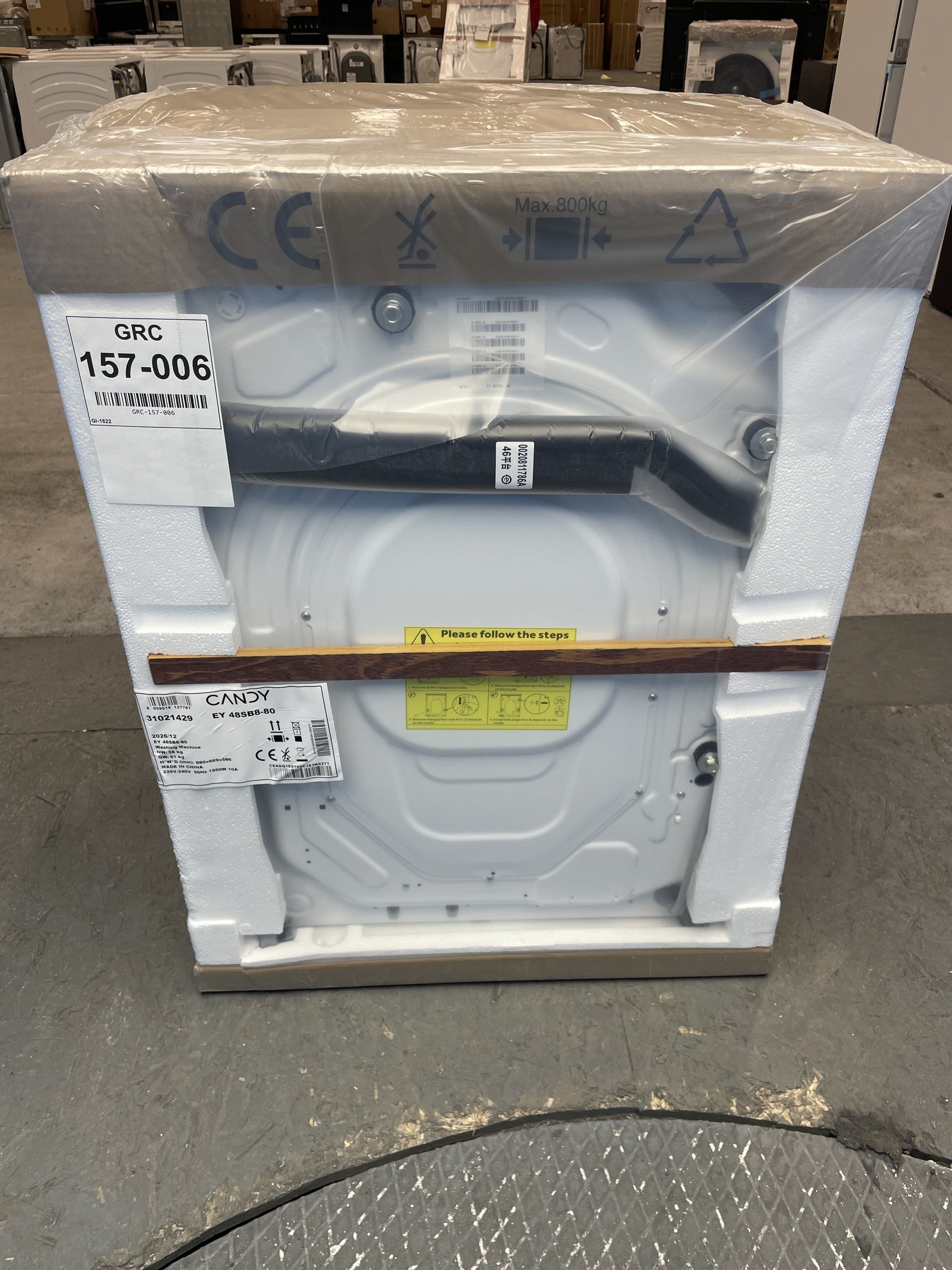 #GRC-157-006 - Candy EY 48SB8-80 8kg 1400 rpm Washing Machine