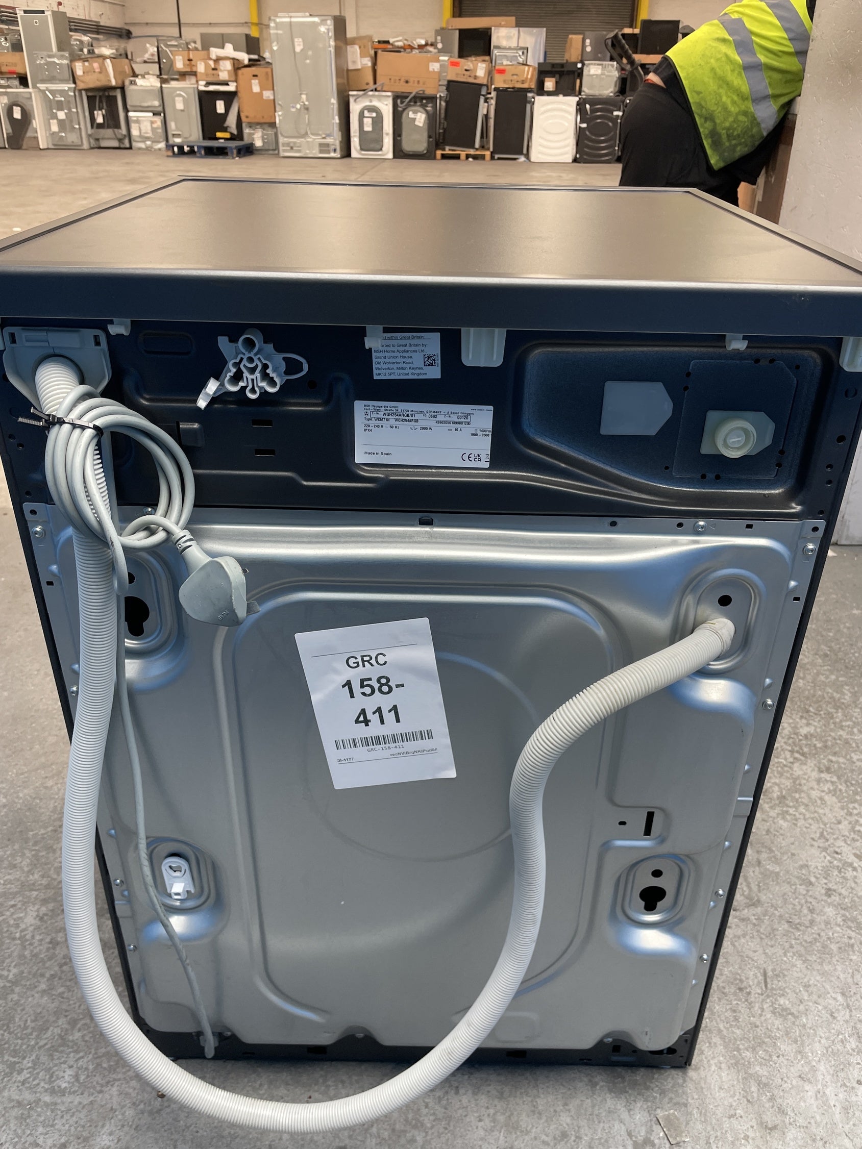 #GRC-158-411 - Bosch WGH254ARGB 10kg i-DOS Washing Machine with Home Connect