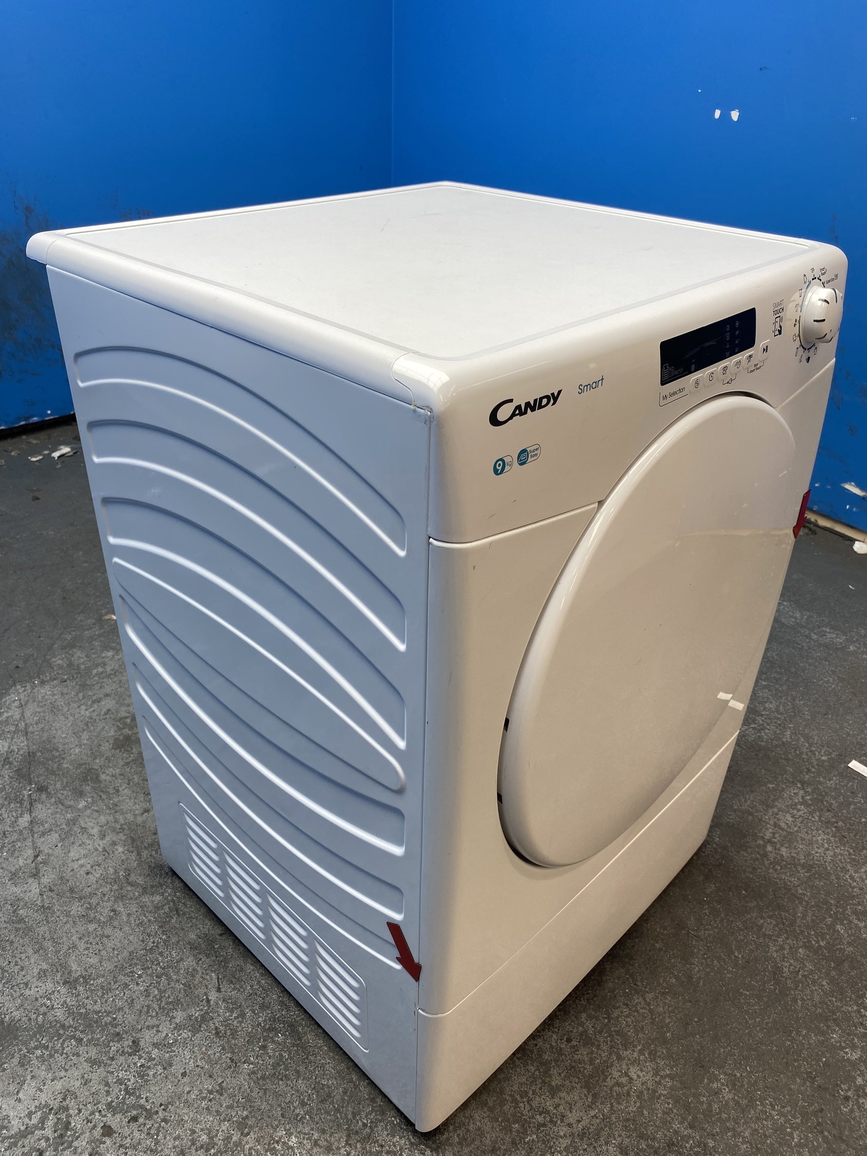 #GRC-159-250 - Candy CSE V9DF-80 9kg Vented Smart Tumble Dryer
