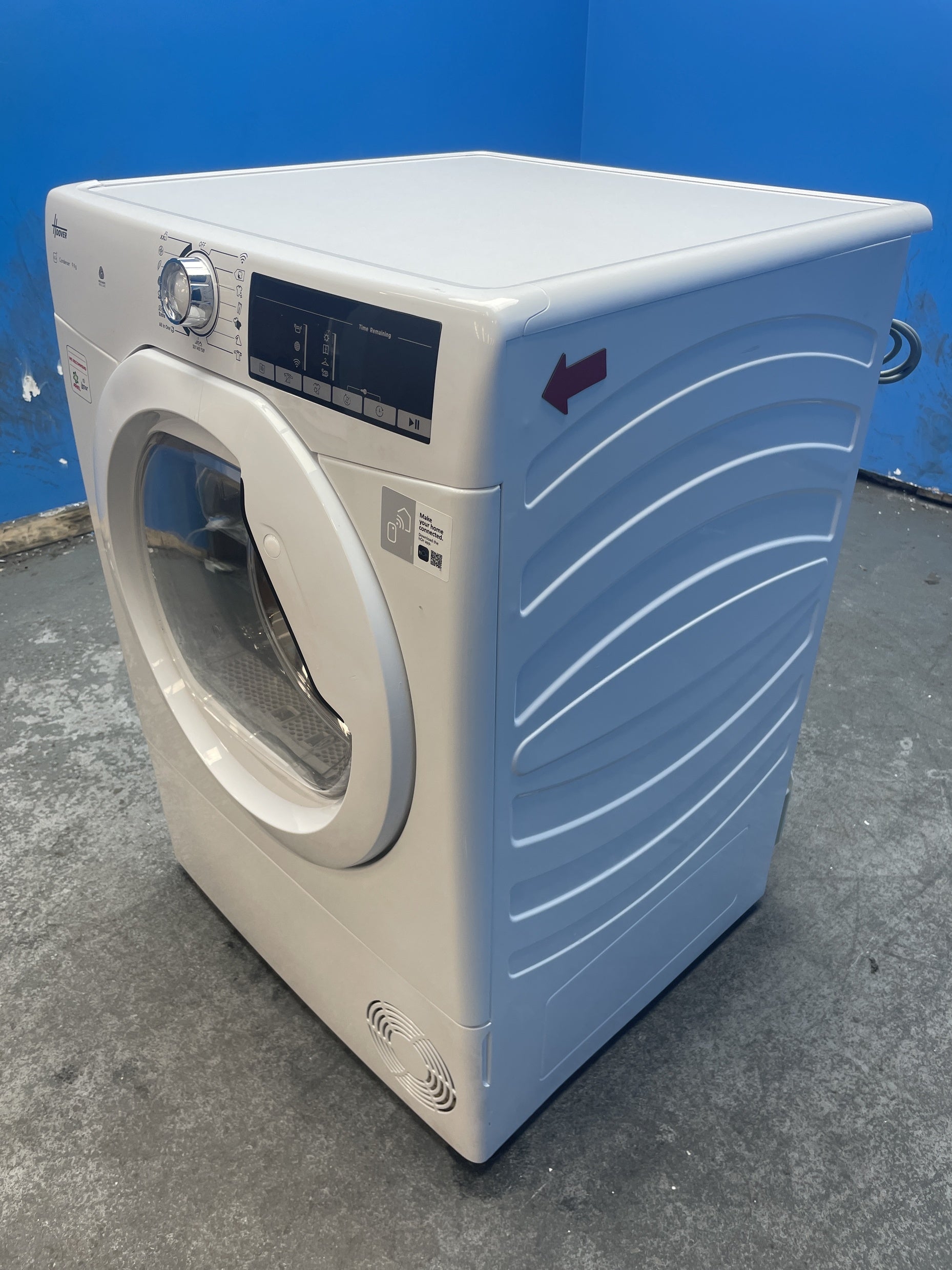 #GRC-159-179 - Hoover HLEC9TE 9kg Condenser Tumble Dryer