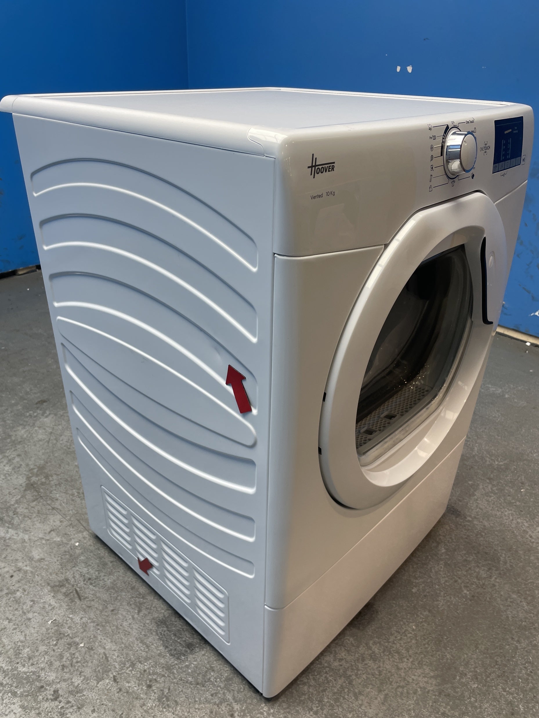 #GRC-158-362 - Hoover HLE V10DG-80 10kg Vented Tumble Dryer